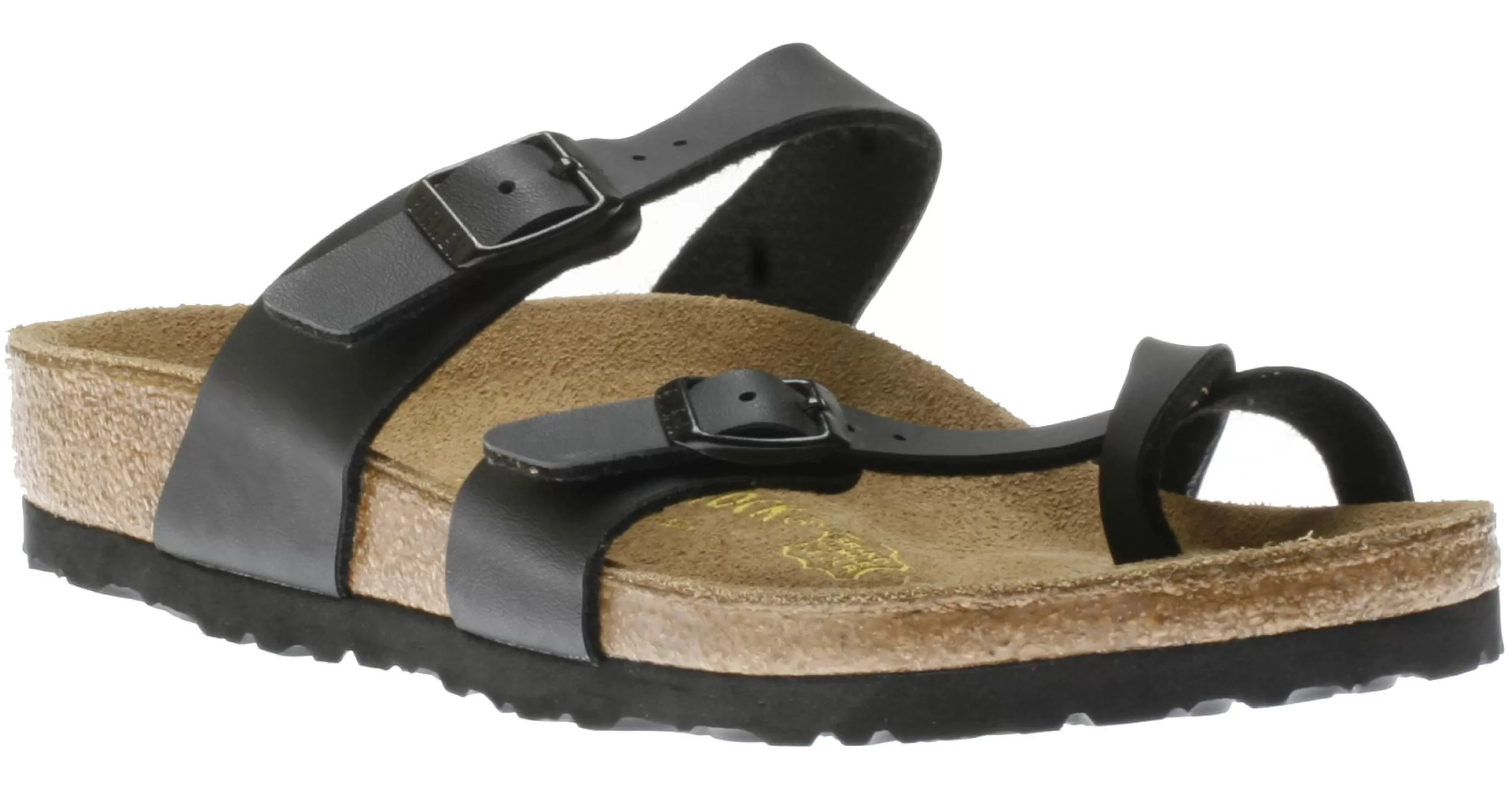 Store Mayari Birko-Flor Black Sandal Women Toe Thong