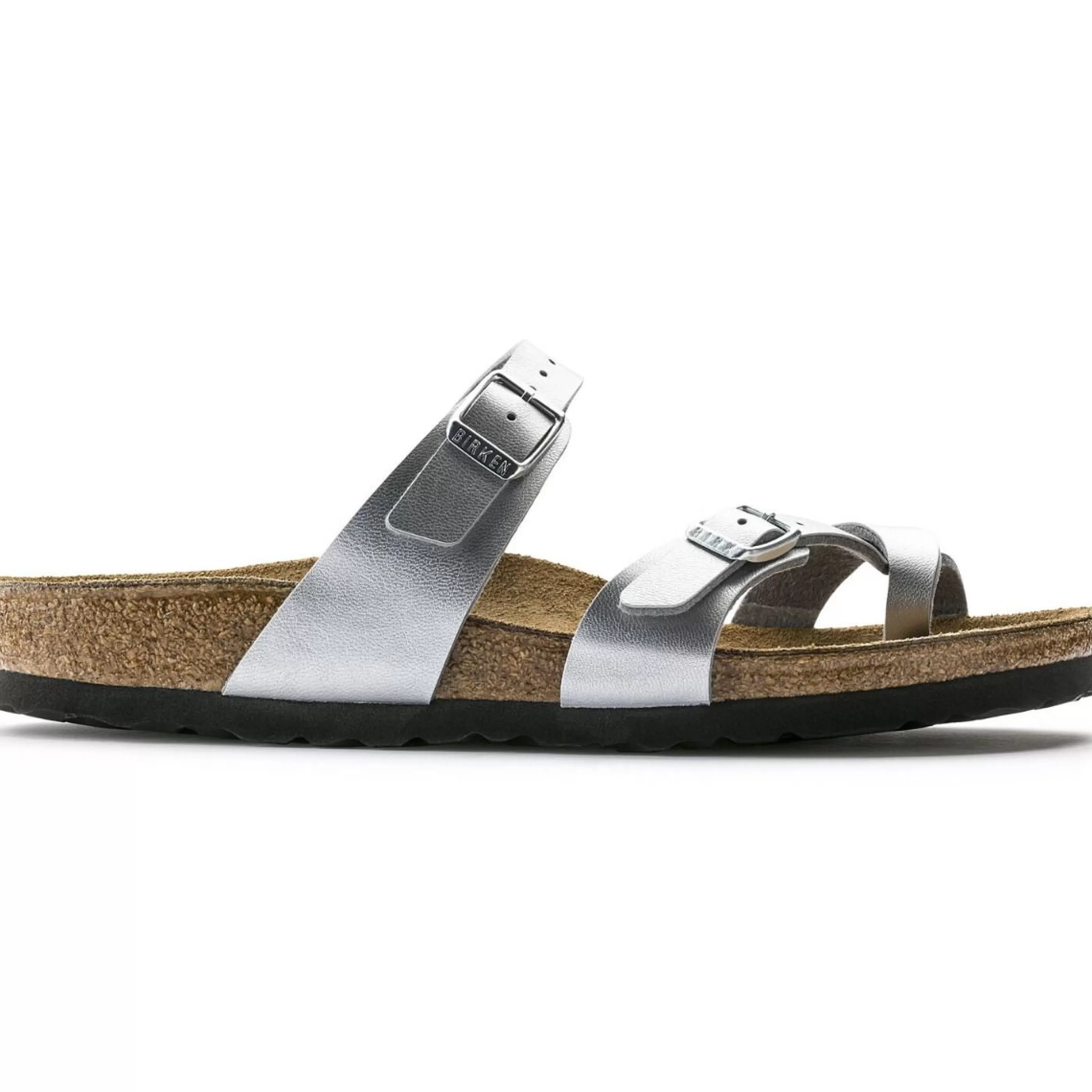 Clearance Mayari Birko-Flor Silver Sandal Women Toe Thong