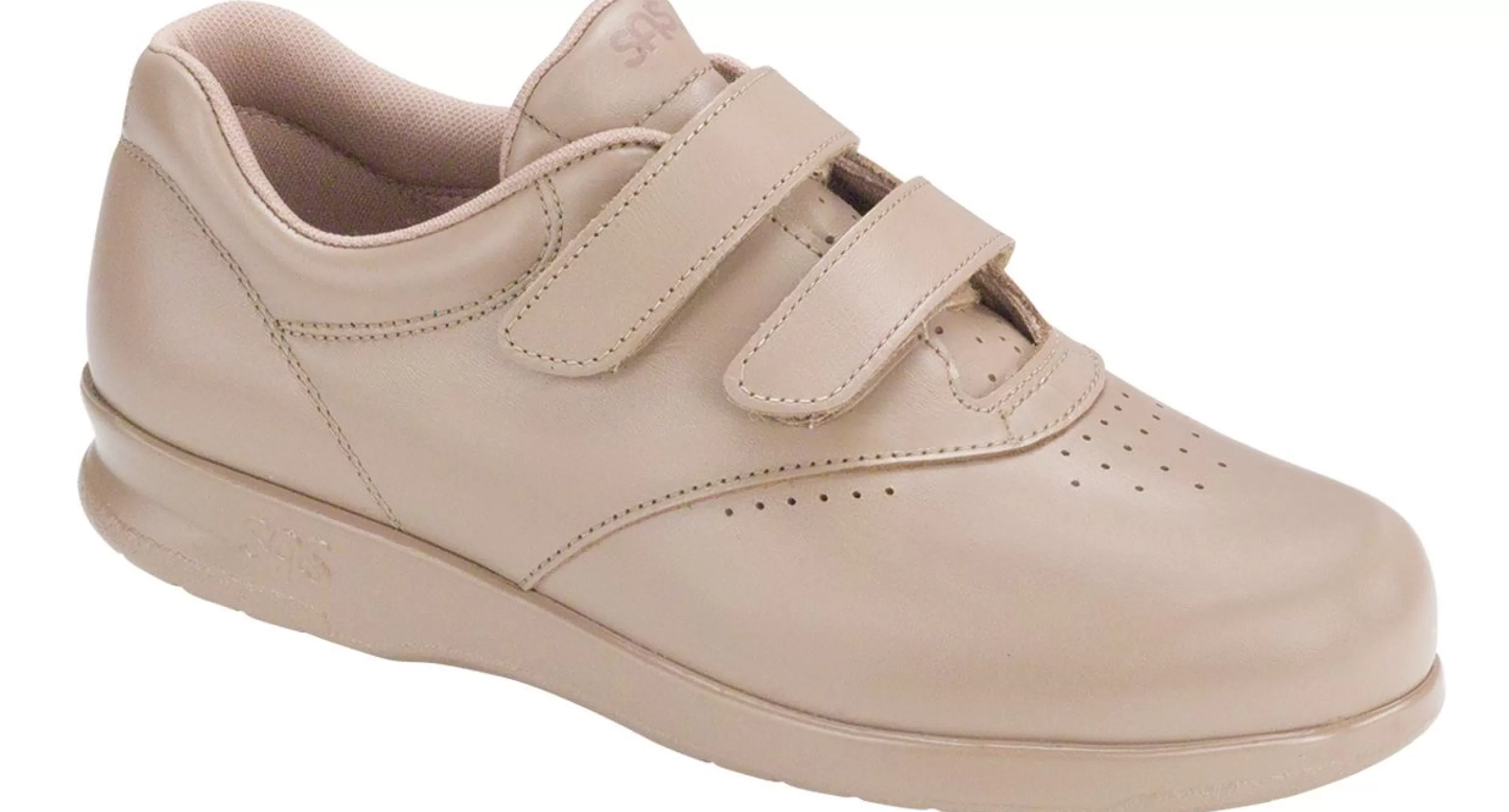 Sale Me Too Mocha Leather Walking Shoe Women Walking