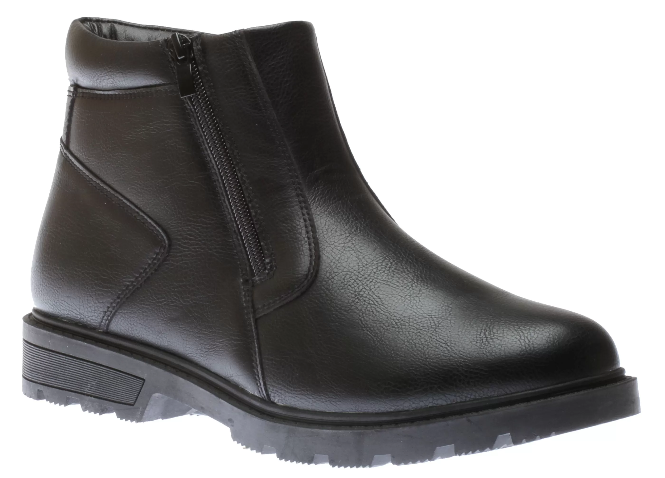 Store Mens Side Zip Black Men Boot