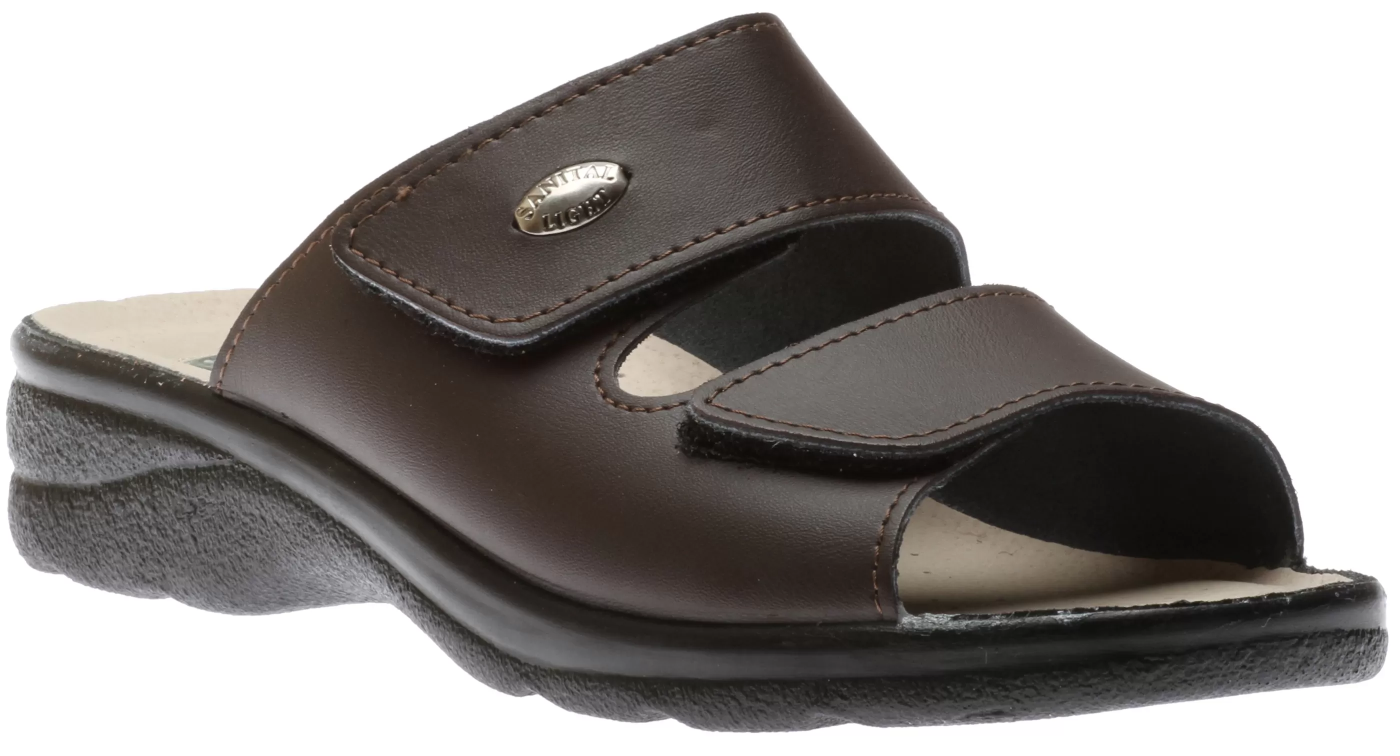 Sale Mens Slide Brown Gel Men Slide