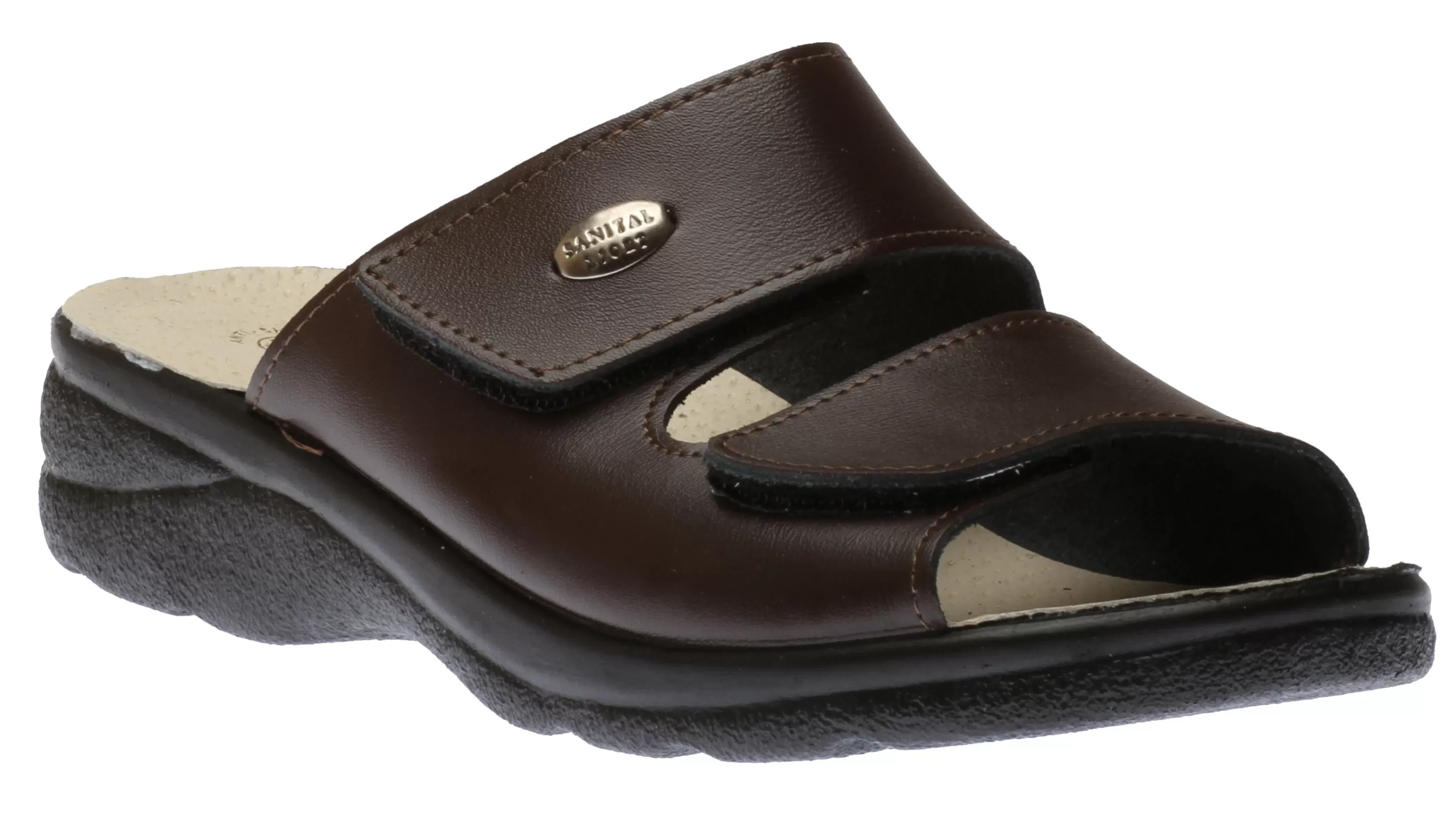 Sale Mens Slide Brown Gel Men Slide