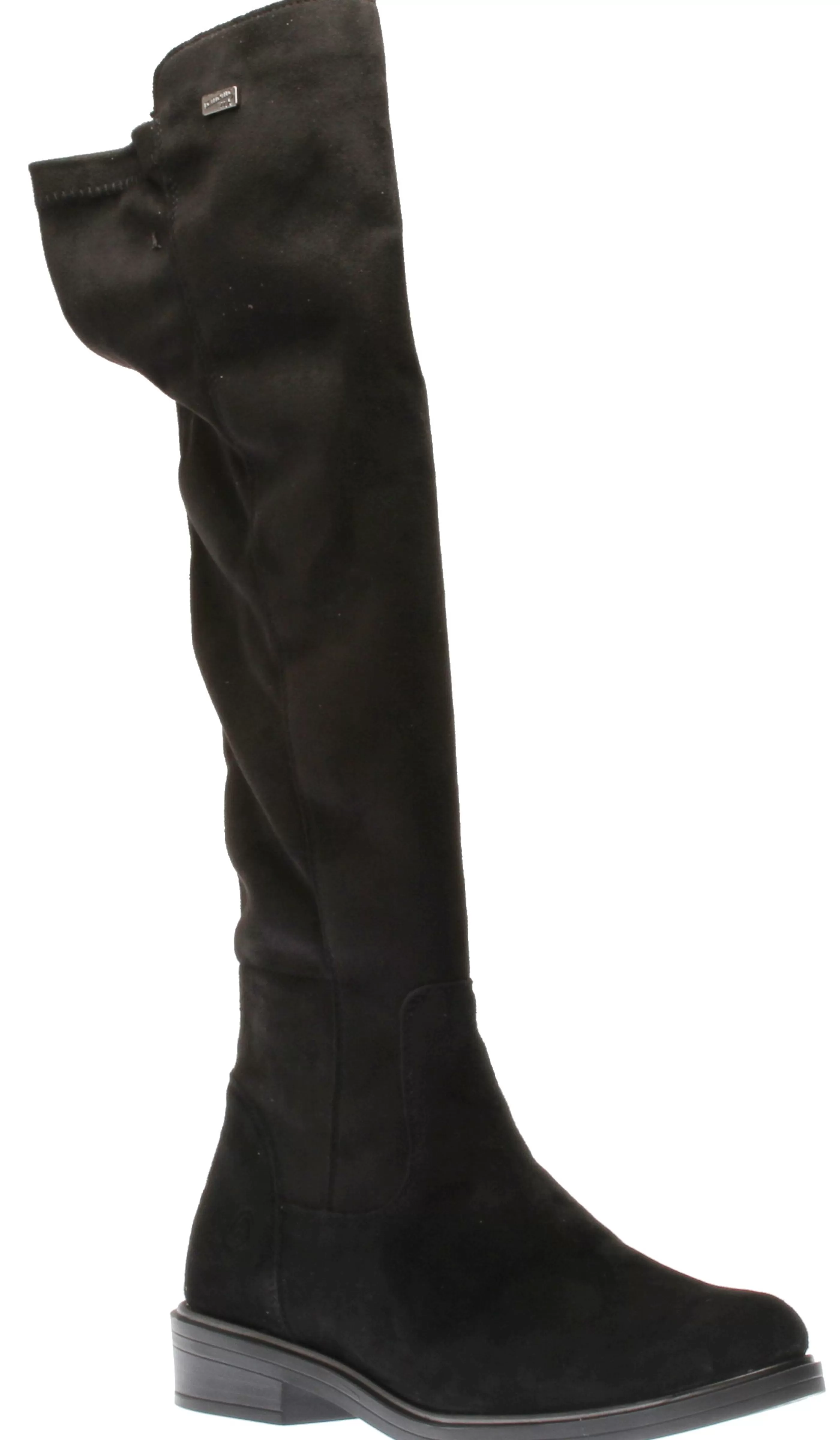 Fashion Micro Stretch Black Women Boot