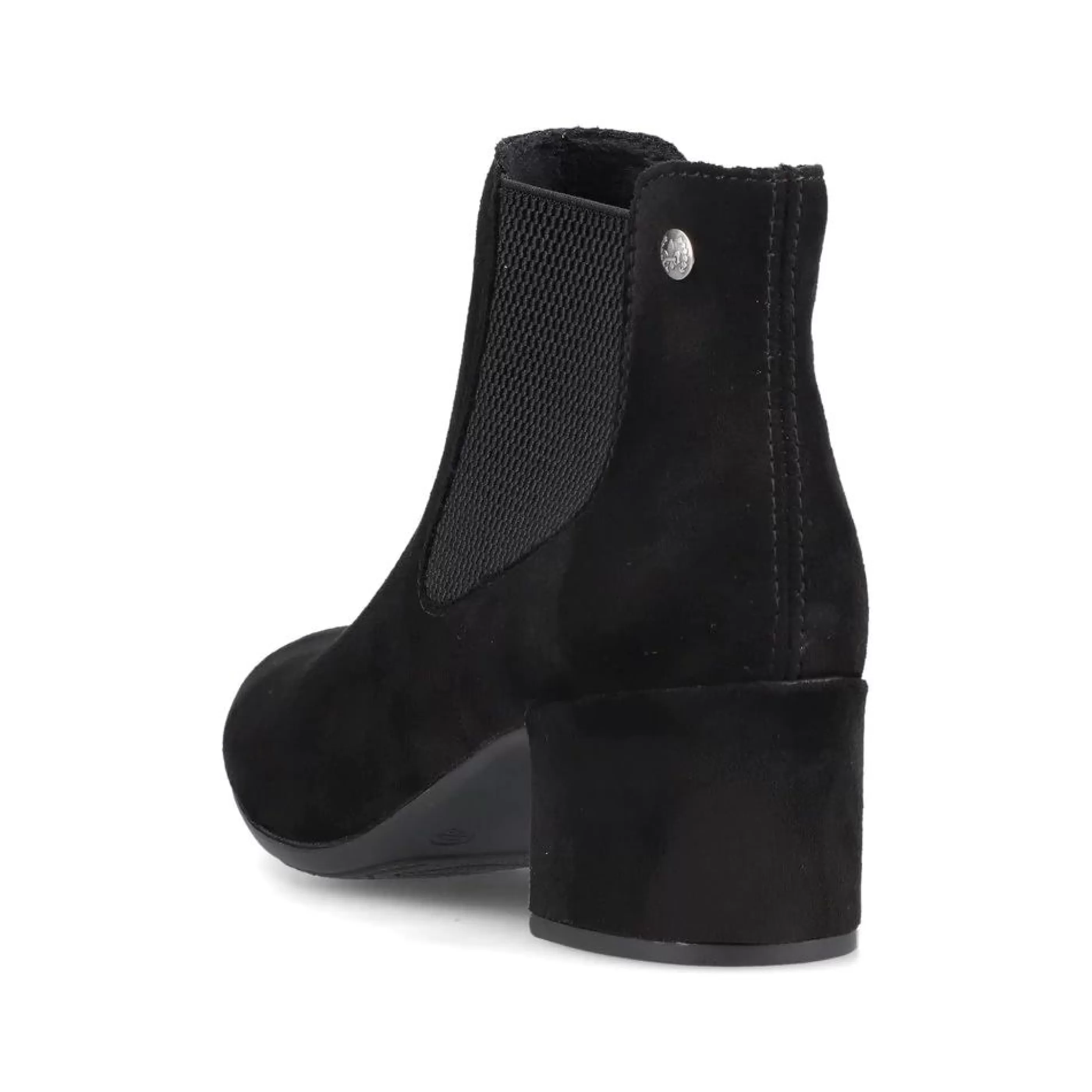 Fashion Microstretch Black Women Boot