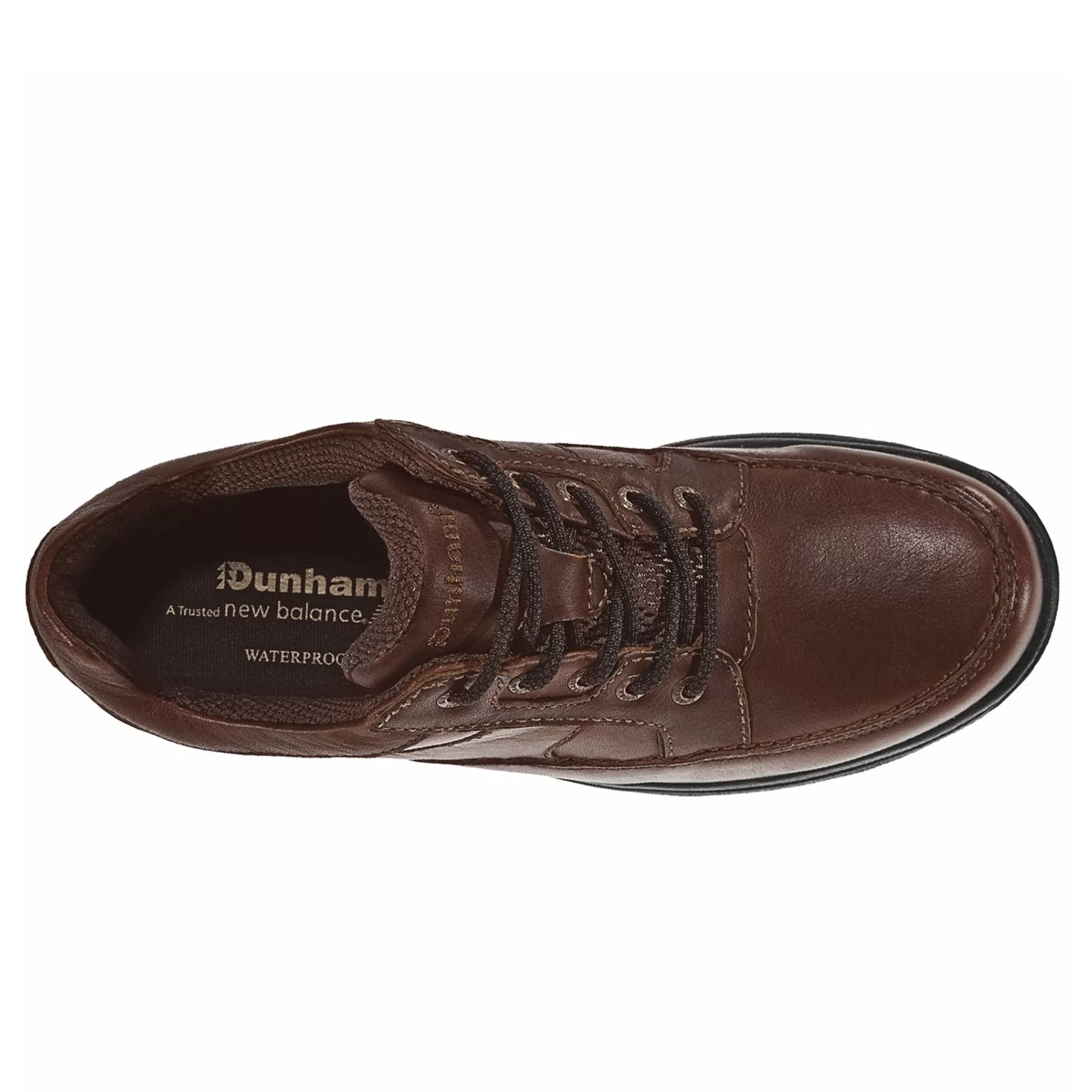 Online Midland Brown Leather Lace-Up Oxford Men Walking