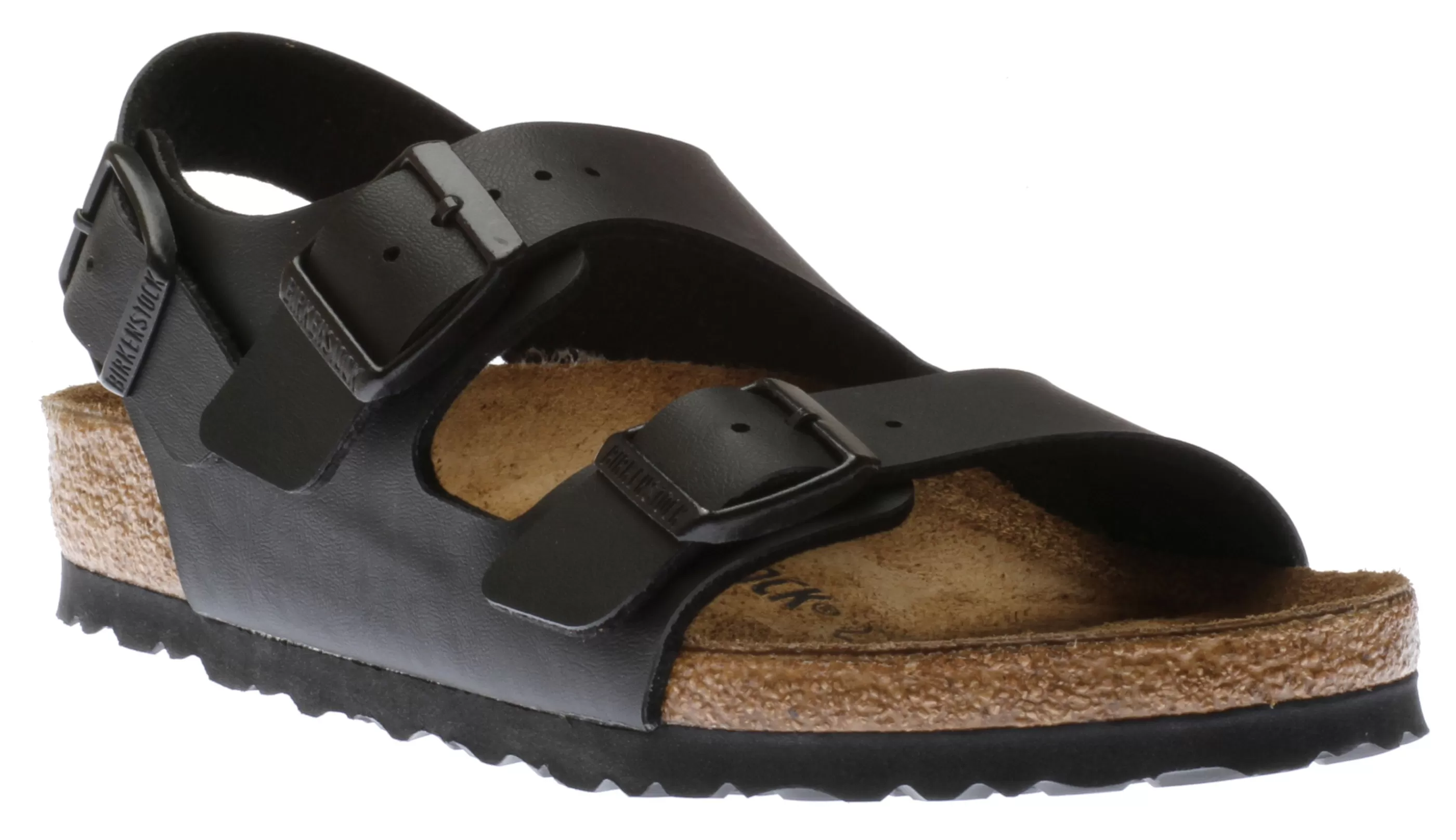 Fashion Milano Black Birko-Flor Sandal Men Sandal