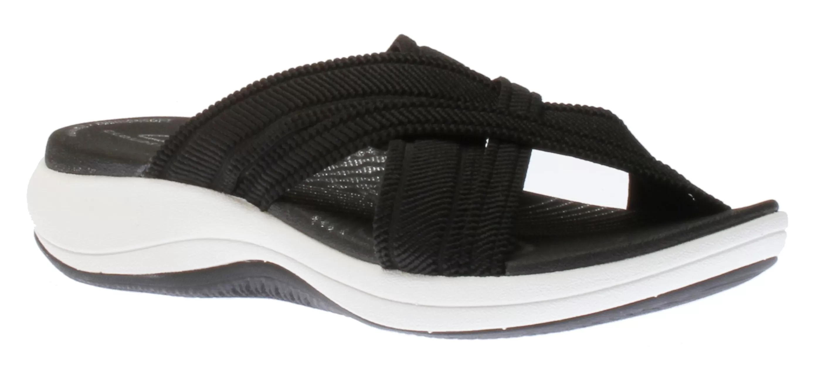 Shop Mira Isle Black Slide Sport Sandal Women Slide