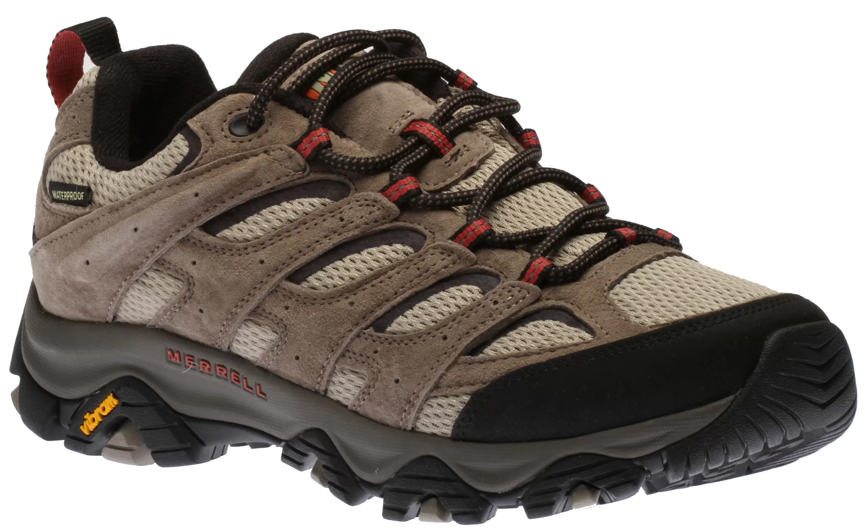 Outlet Moab 3 Wp Dark Brown Men Walking