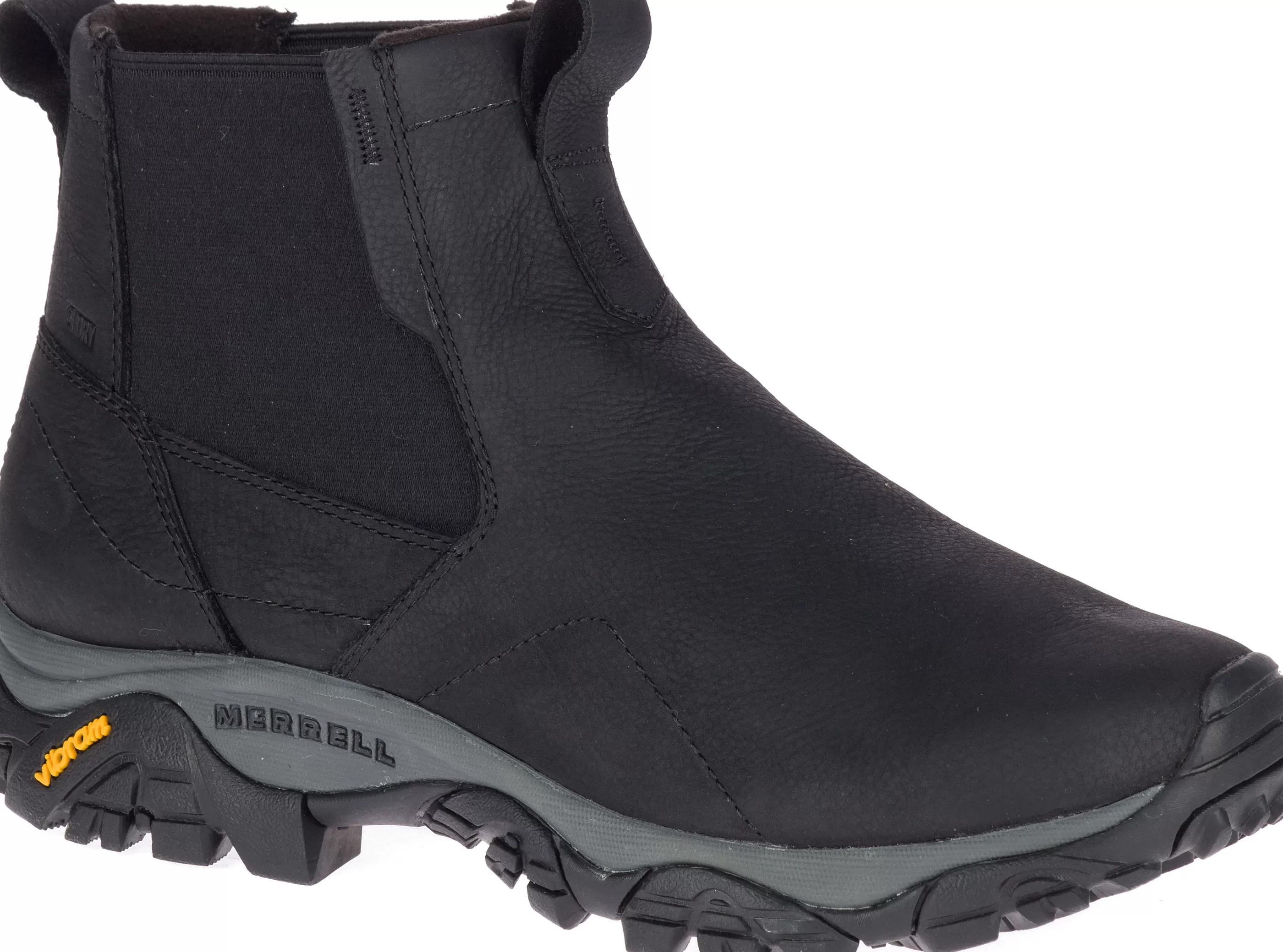 Hot Moab Adventure Chelsea Black Waterproof Wide Width Boot Men Boot