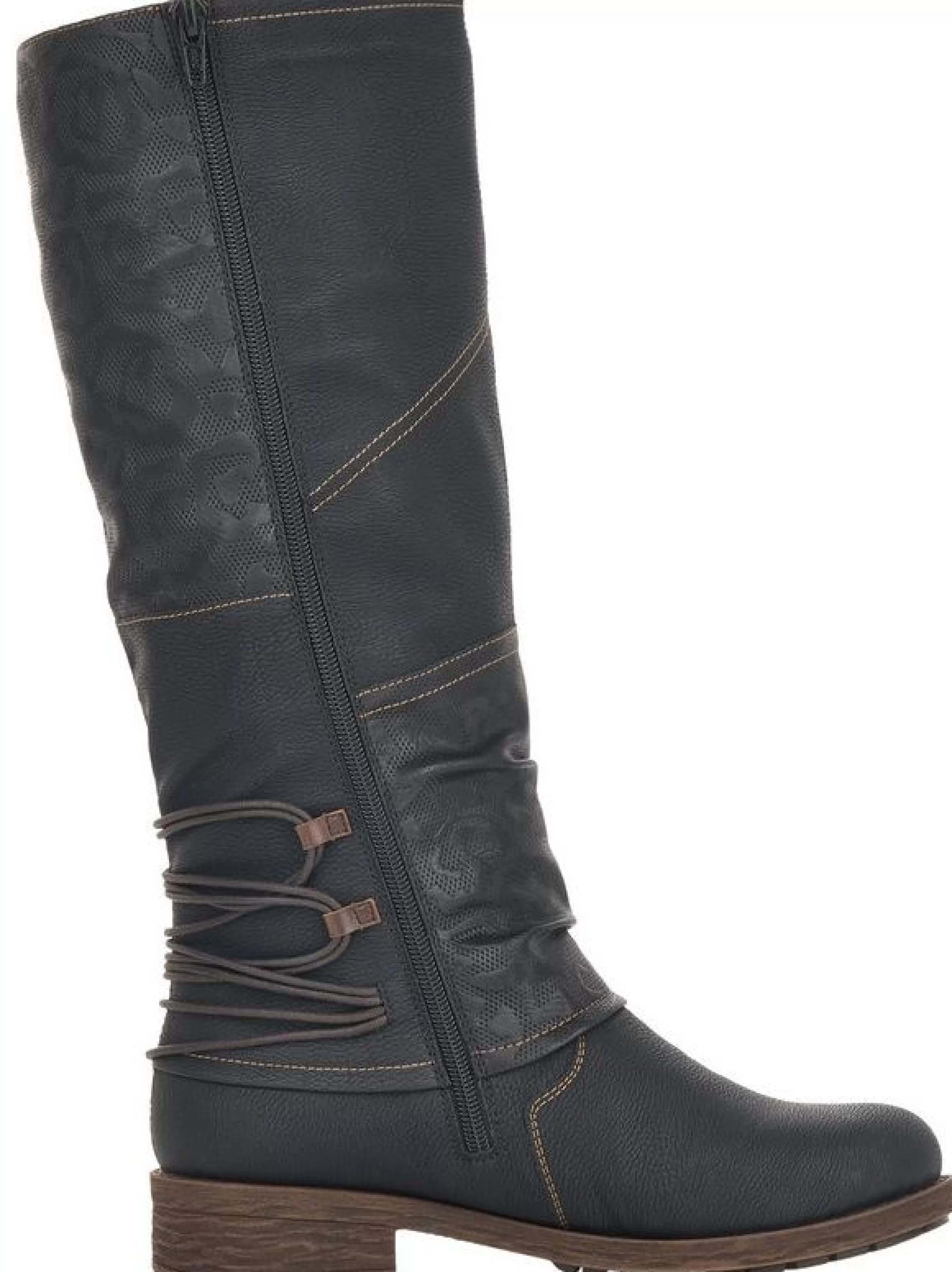 Sale Mombasa Black Tall Boot Women Dress Boot