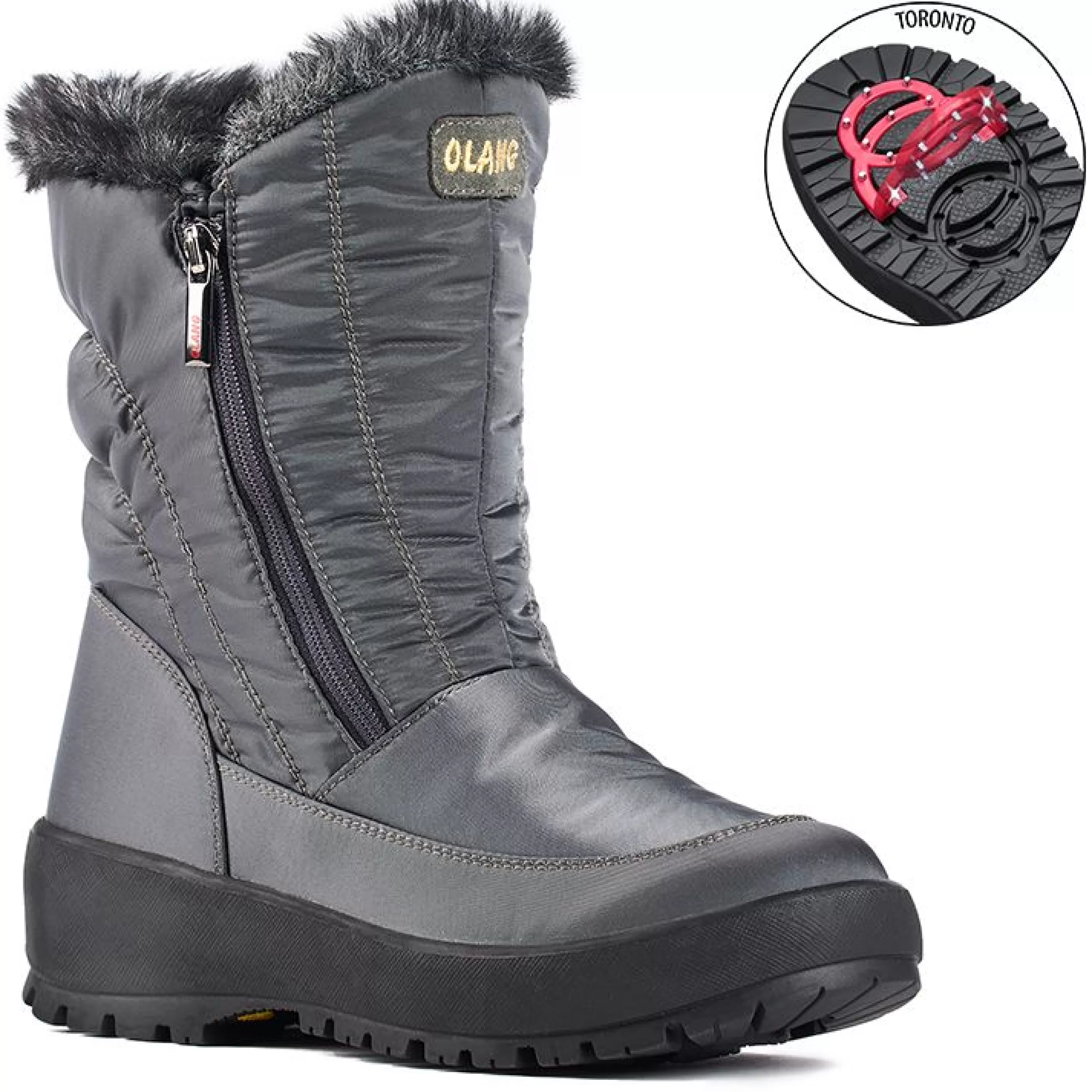 Store Monica Anthracite Mid-Calf Winter Boot Women Boot