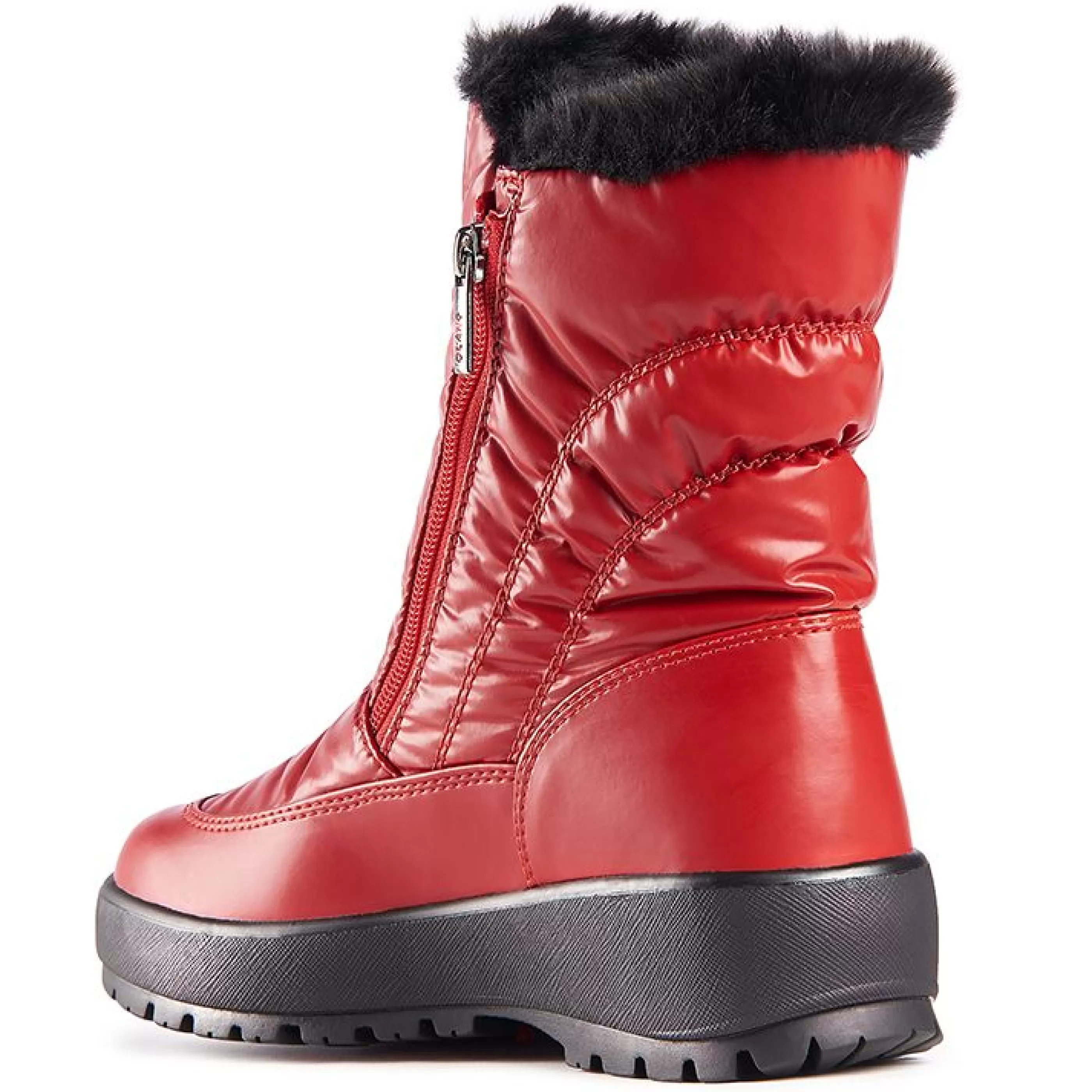 Cheap Monica Red Mid-Calf Winter Boot Women Boot