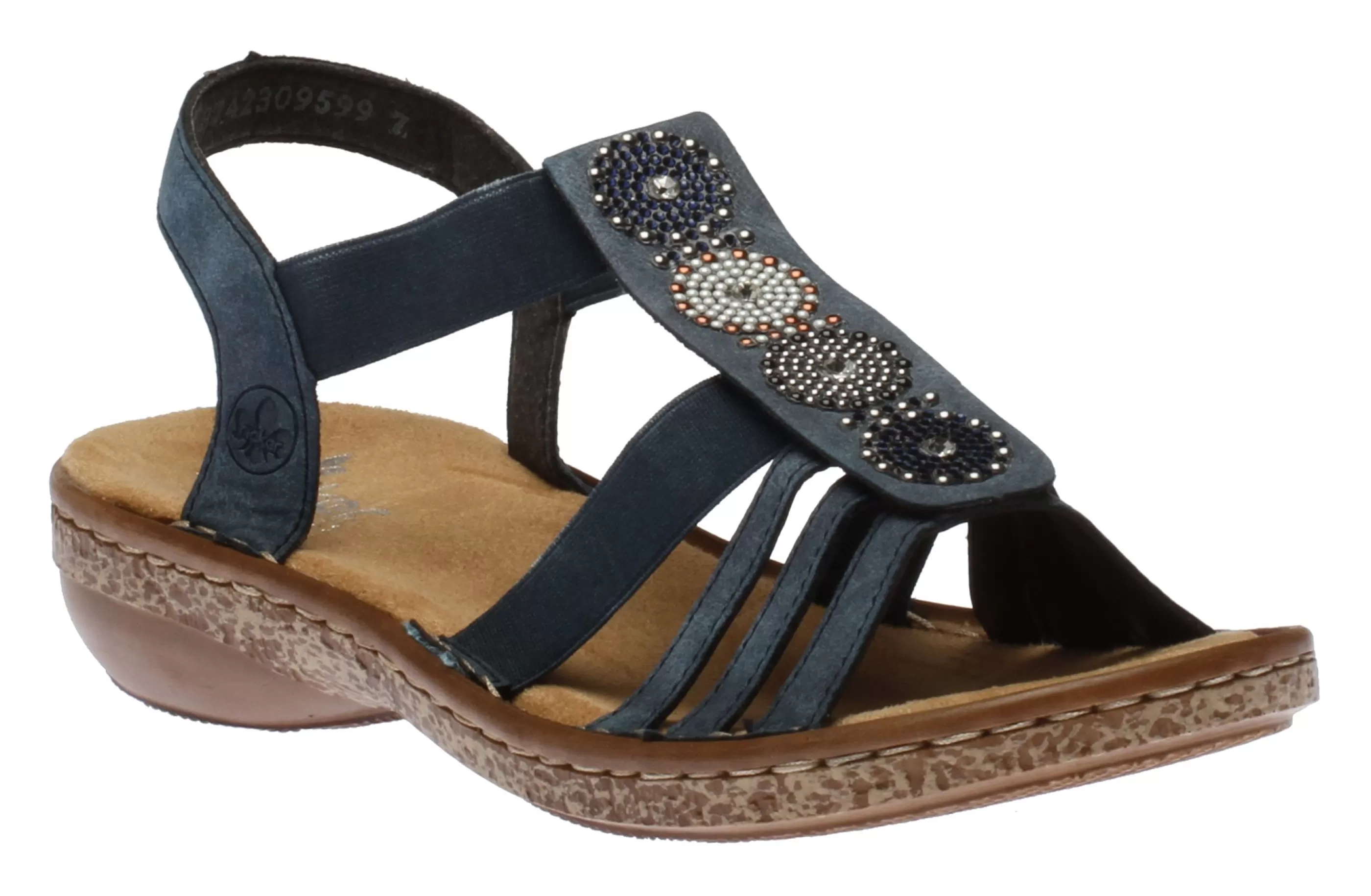 Best Morelia Elastic Blue Women Sandal