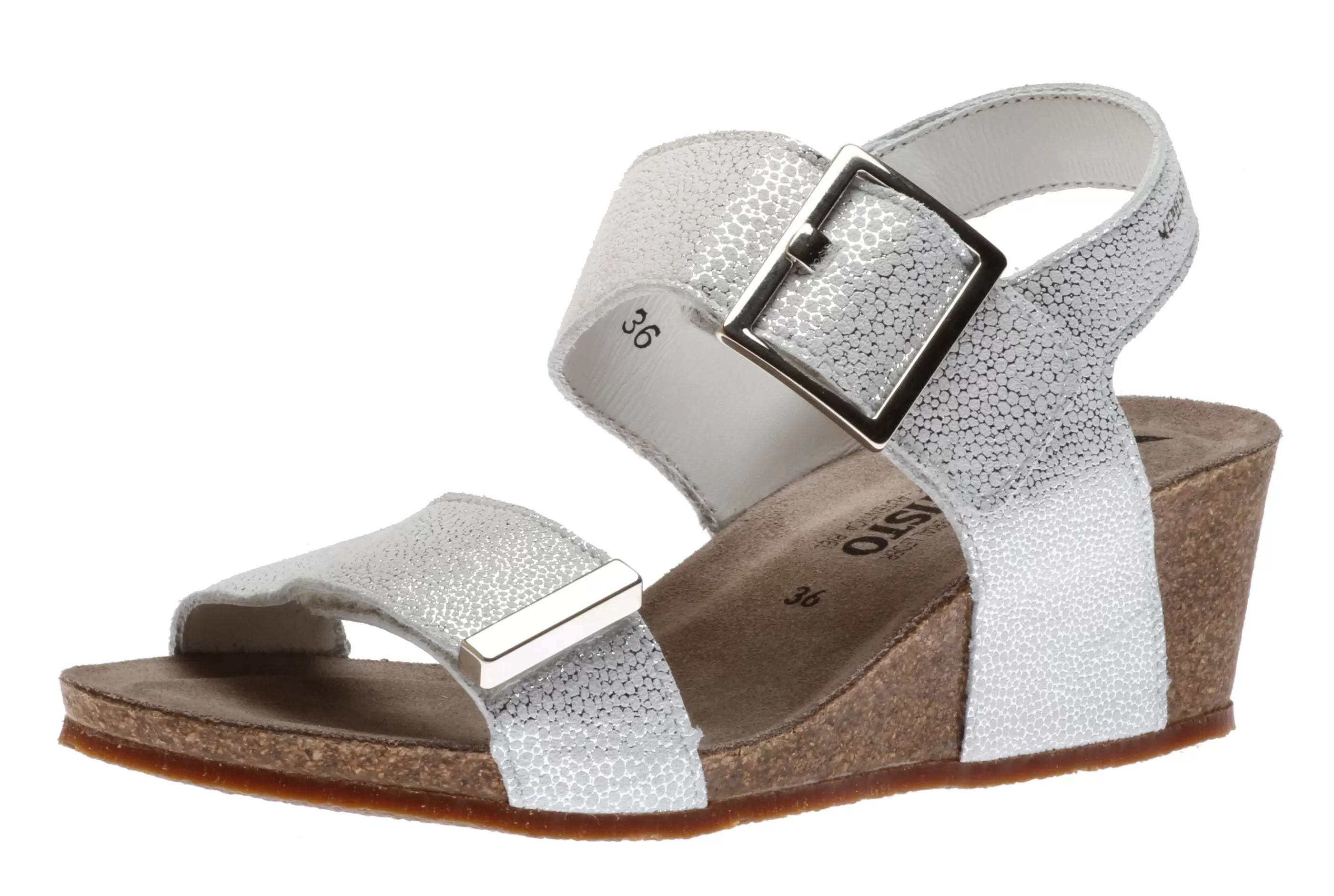 Discount Morgana Silver Wedge Sandal Women Sandal