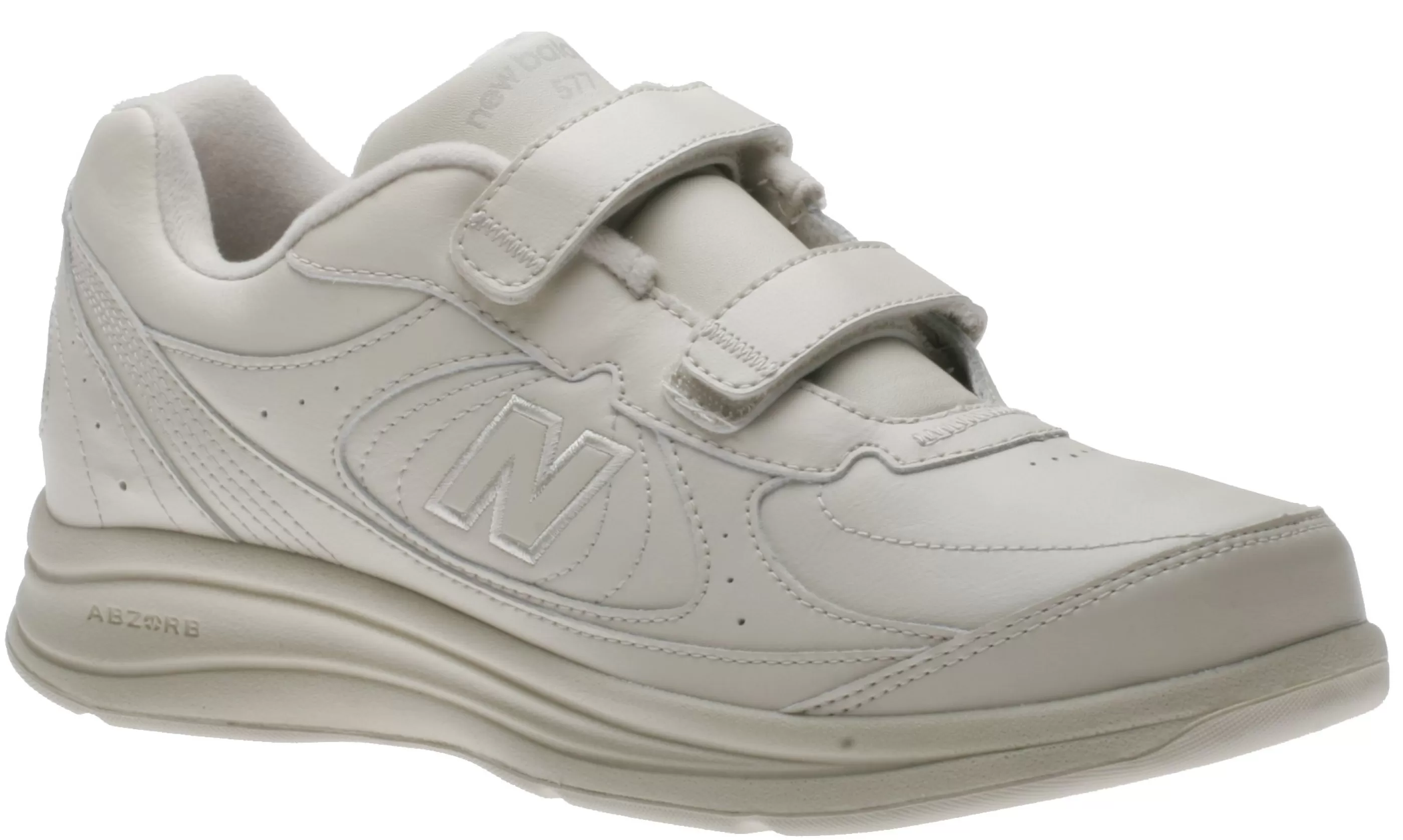 Outlet Mw577Vb Beige Leather Velcro Walking Shoe Men Walking