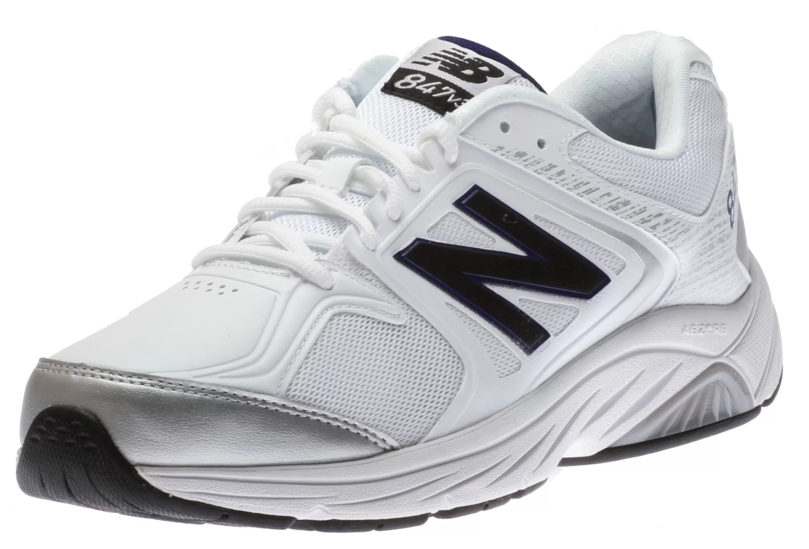 Cheap Mw847Wt3 White Walking Shoe Men Walking