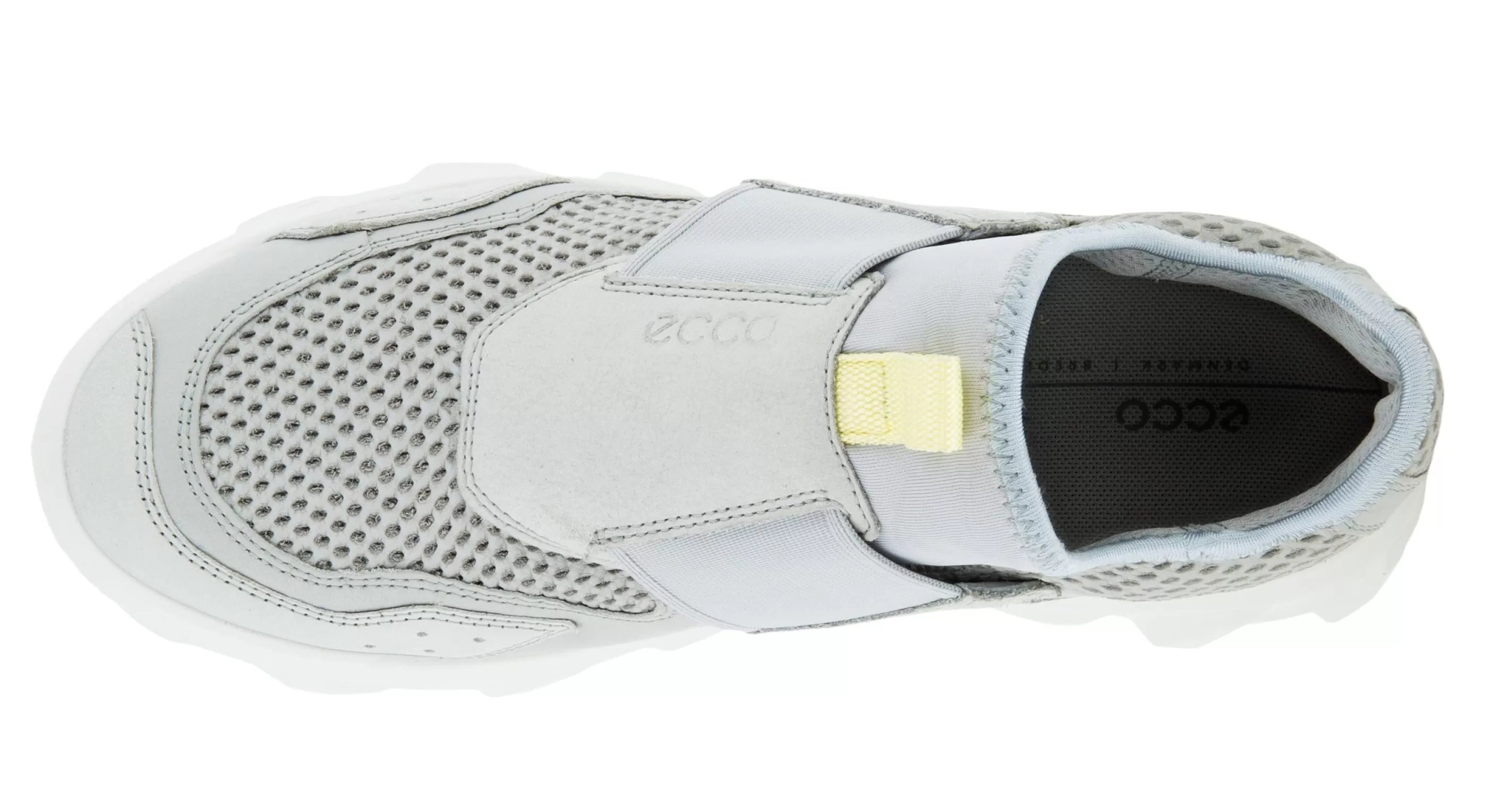 Discount Mx Concrete Grey Mesh Slip-On Sneaker Women Walking