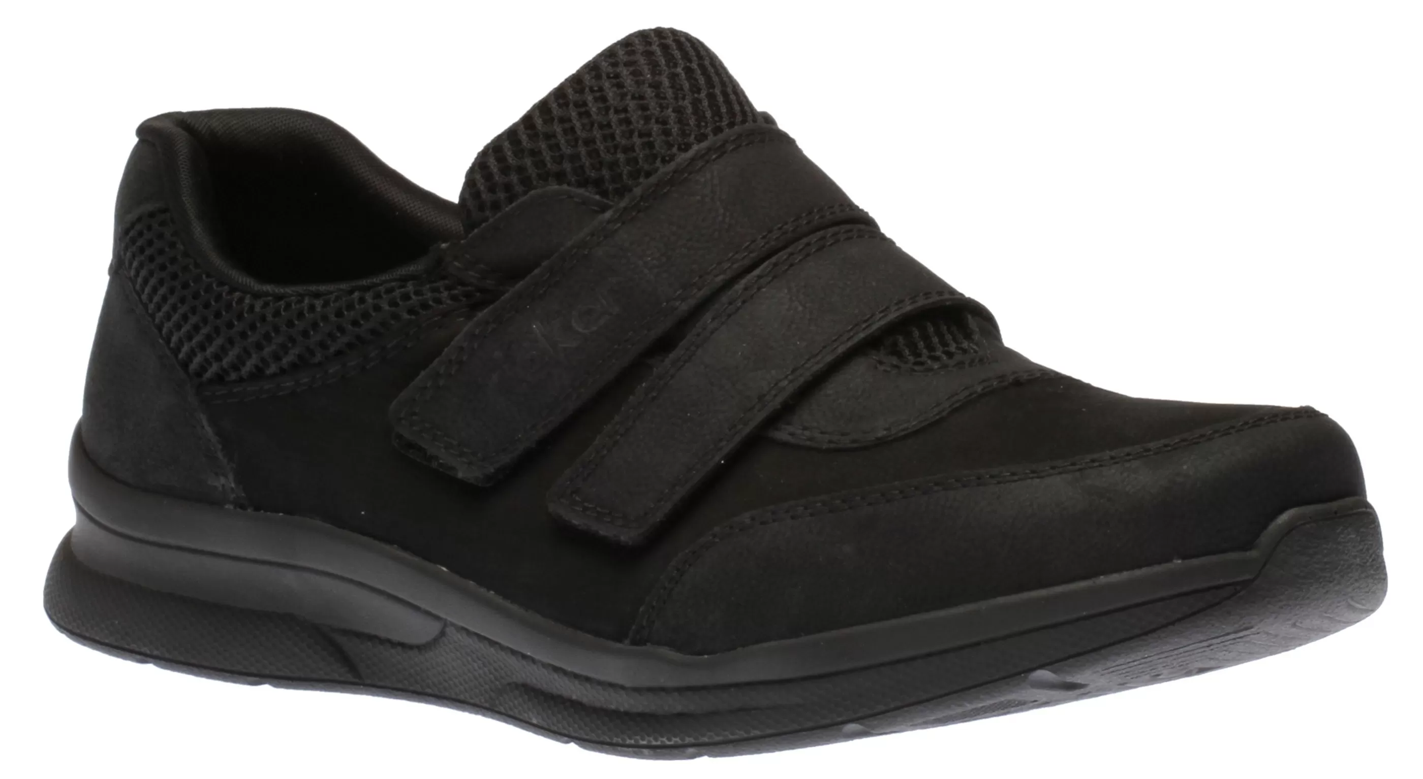 Clearance Nablus Velcro Black Men Walking