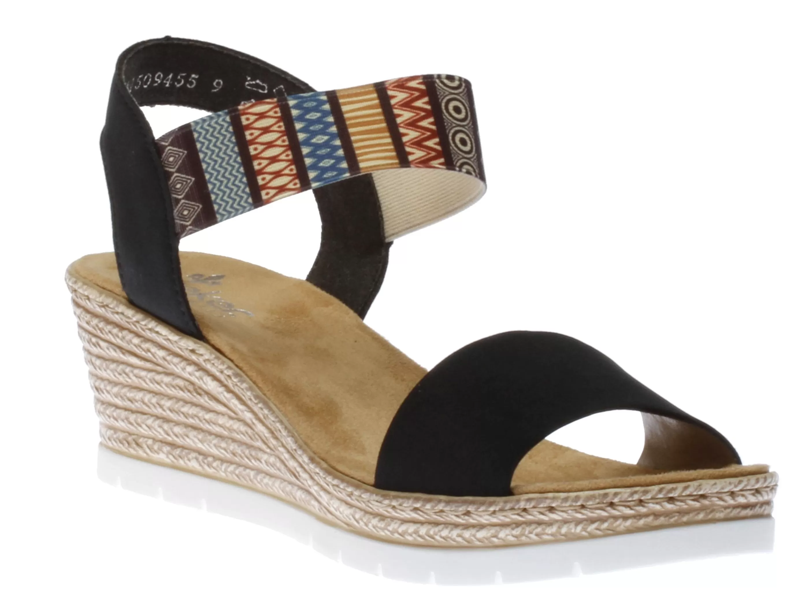 Cheap Namur Blue Print Wedge Sandal Women Sandal