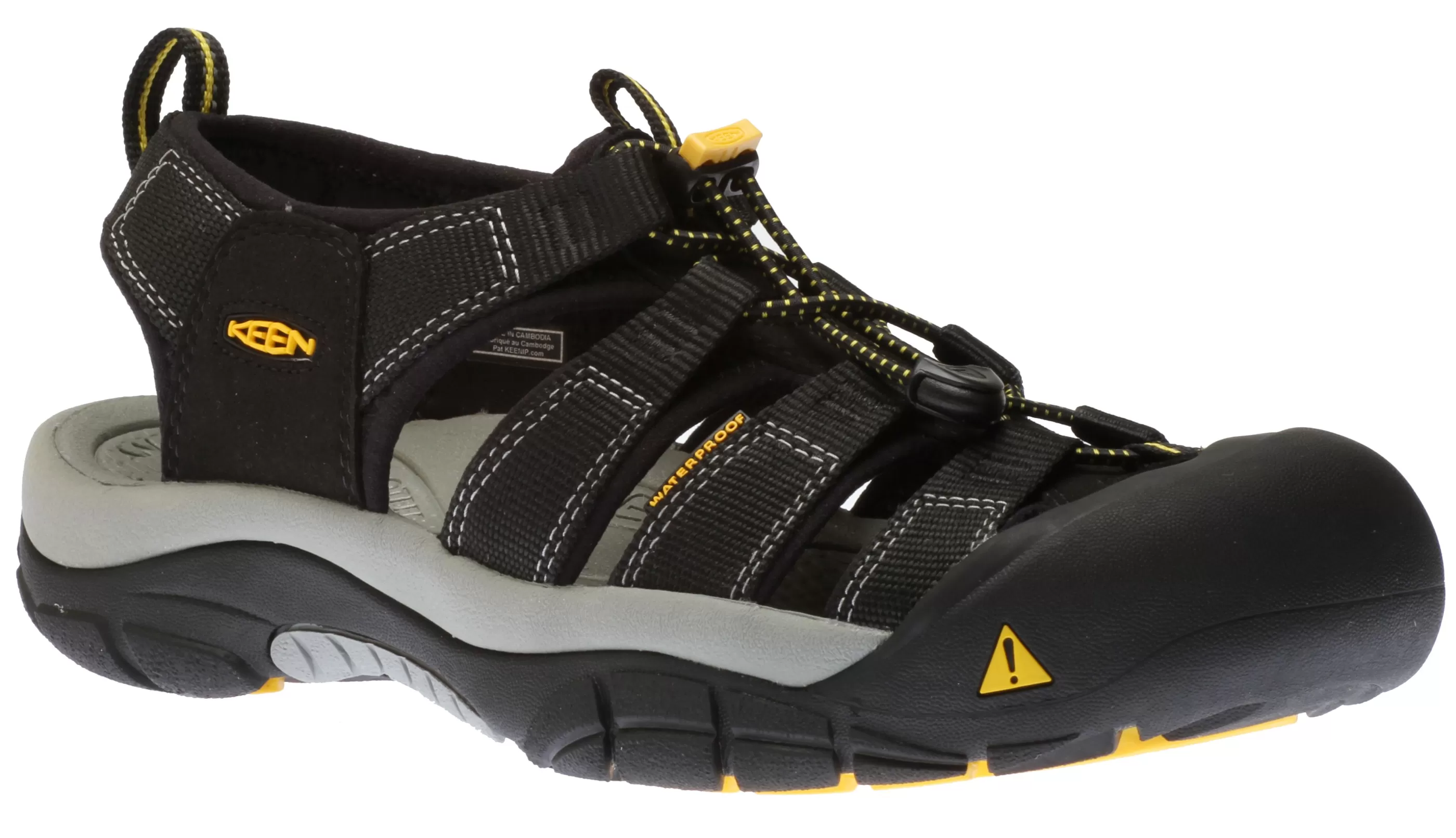 Shop Newport H2 Black Hiking Sandal Men Walking