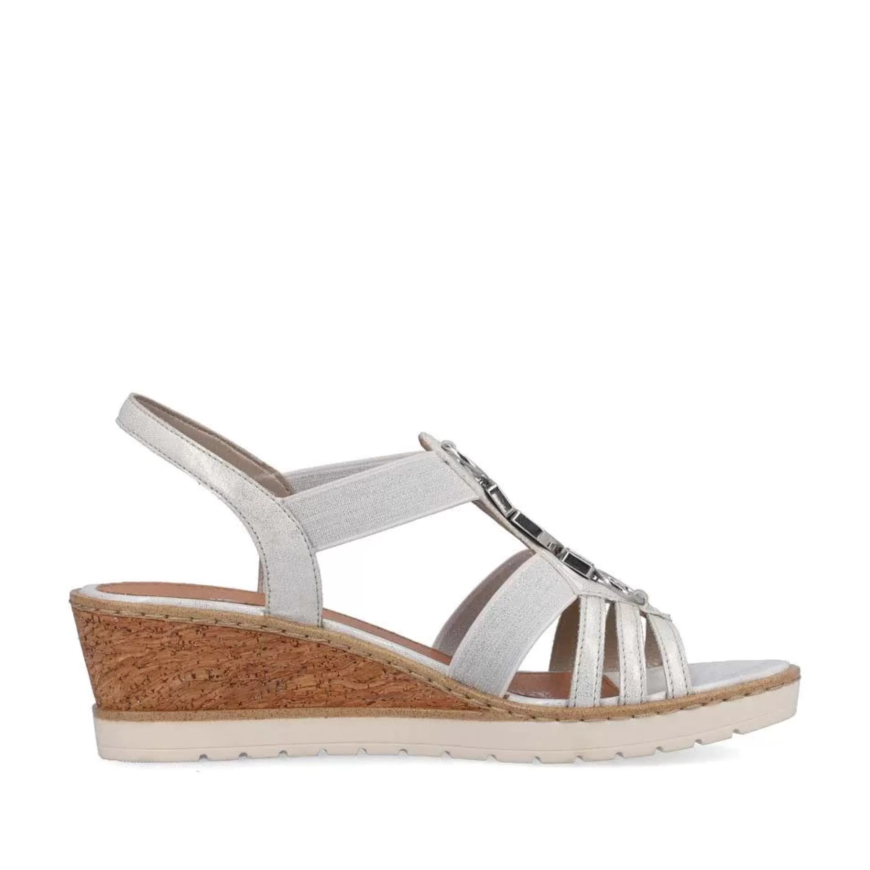 Hot Odense Elastic White Women Sandal