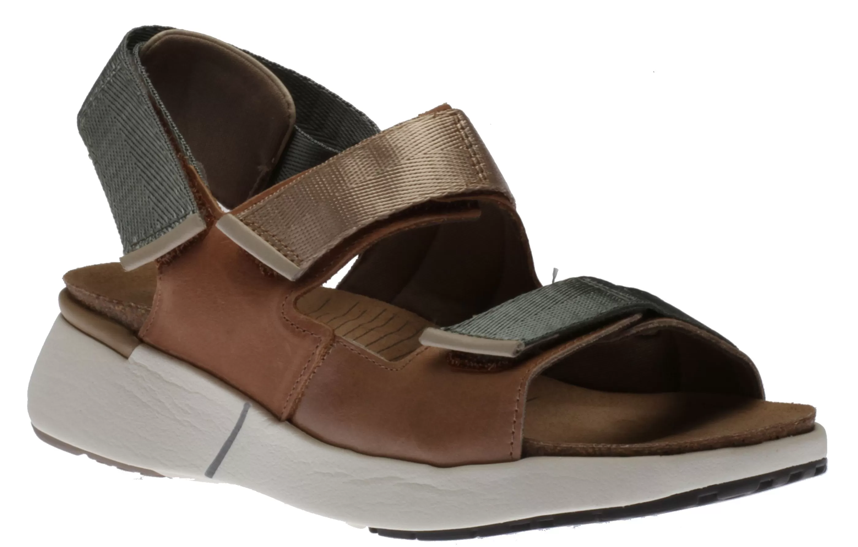 Cheap Odyssey Tan Ivory Women Sandal