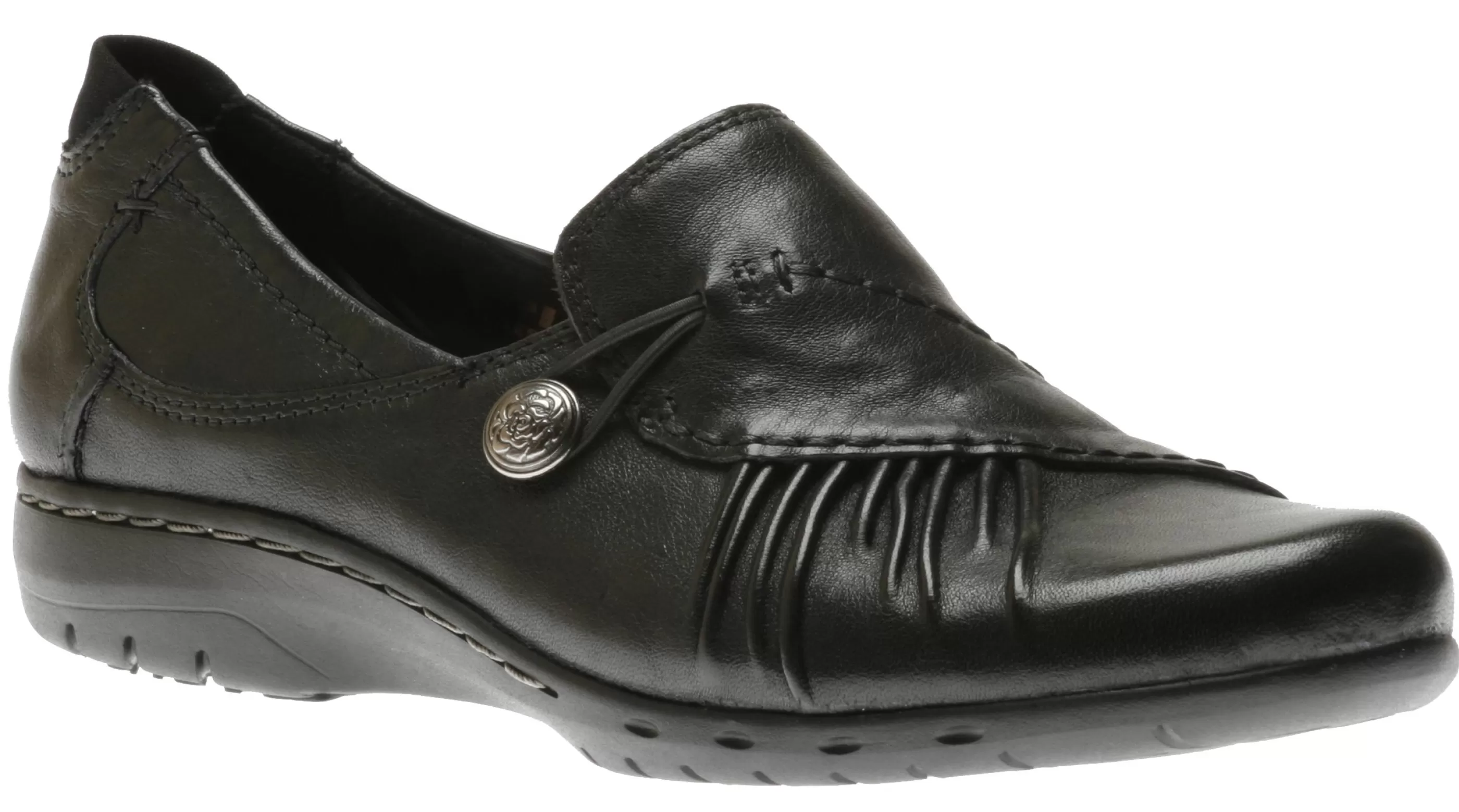 Best Paulette Black Slip-On Flat Women Casual