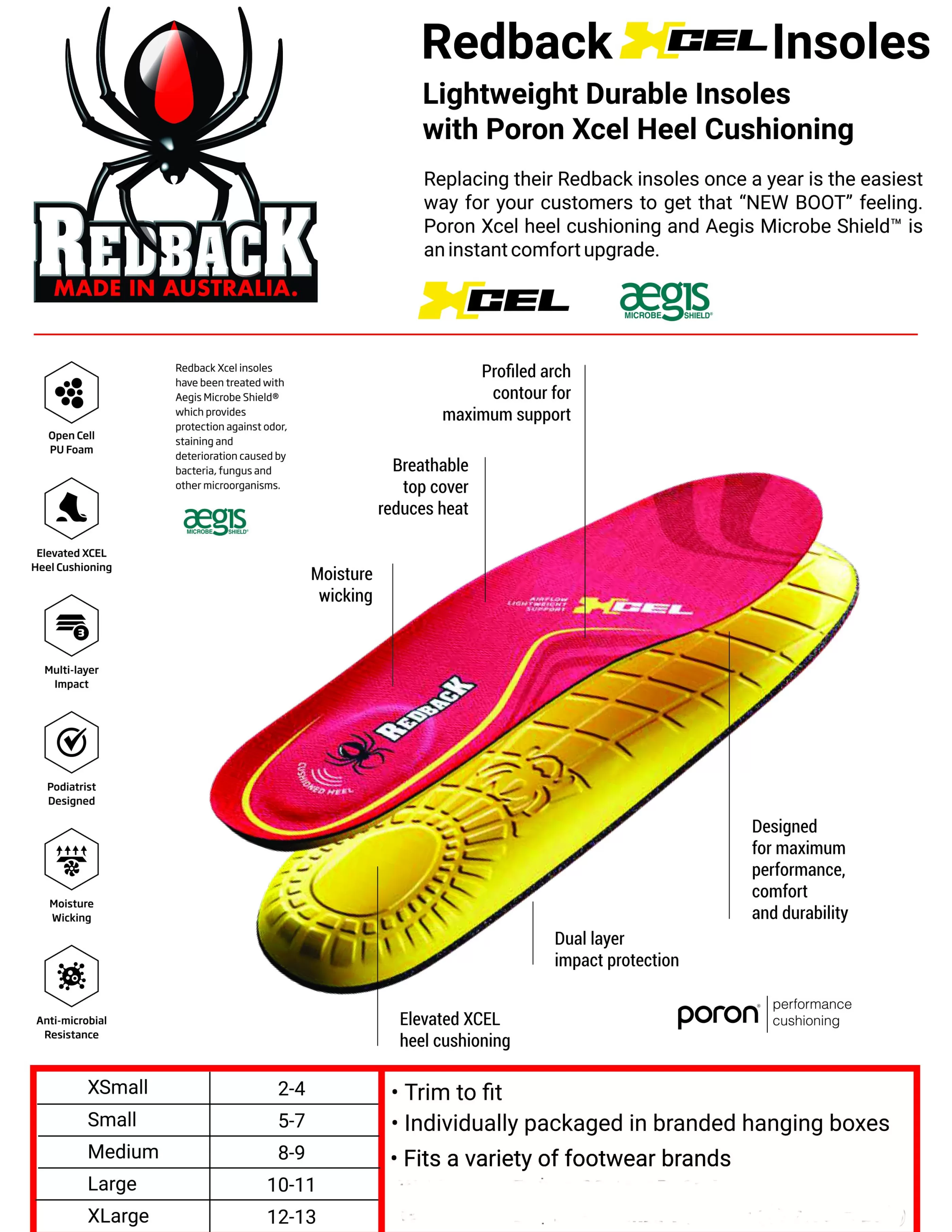 Best Sale Xcel Insole Accessories Insoles