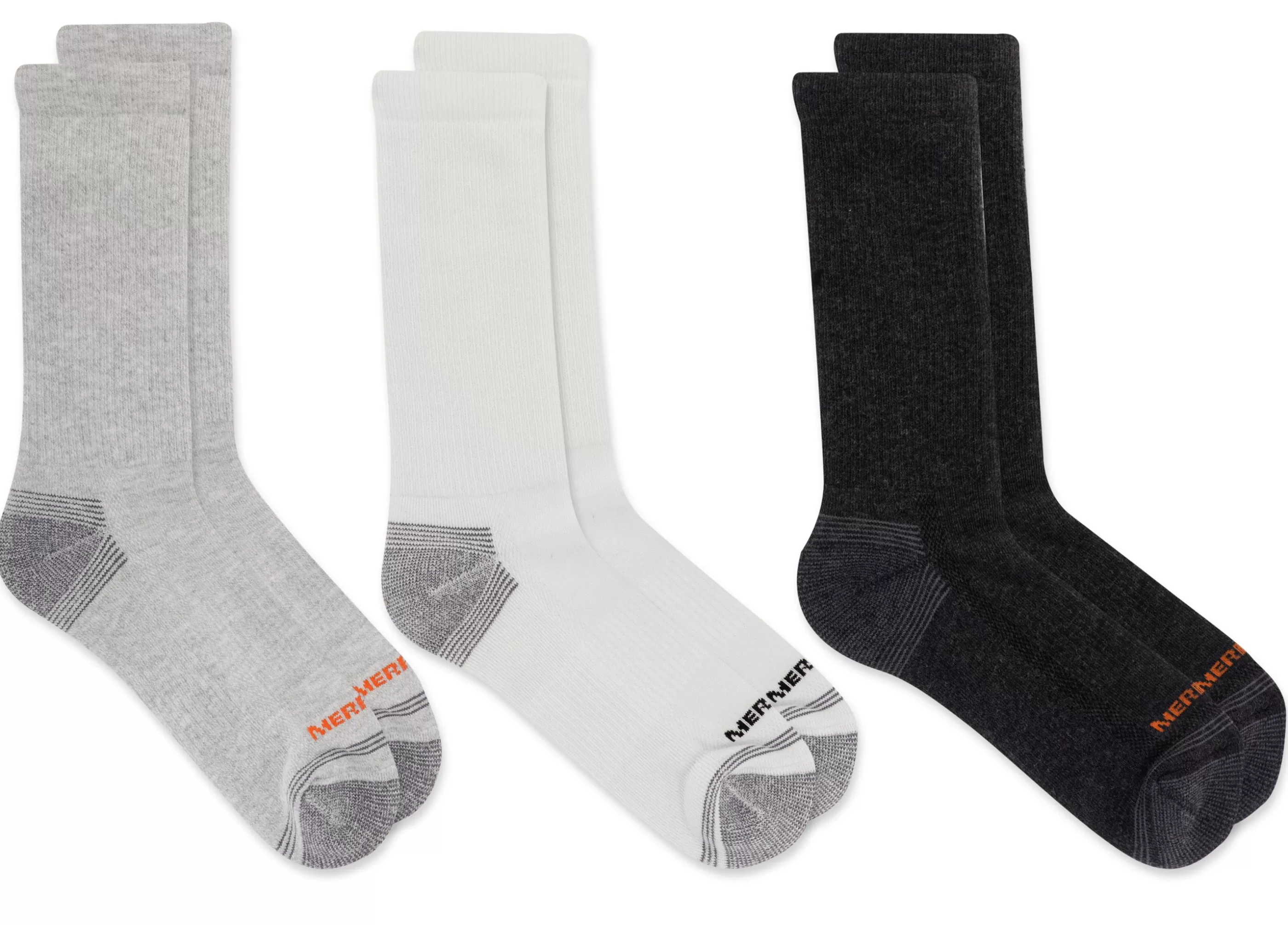 Cheap Repreve 3-Pack Hiker Crew Socks Grey Accessories Socks