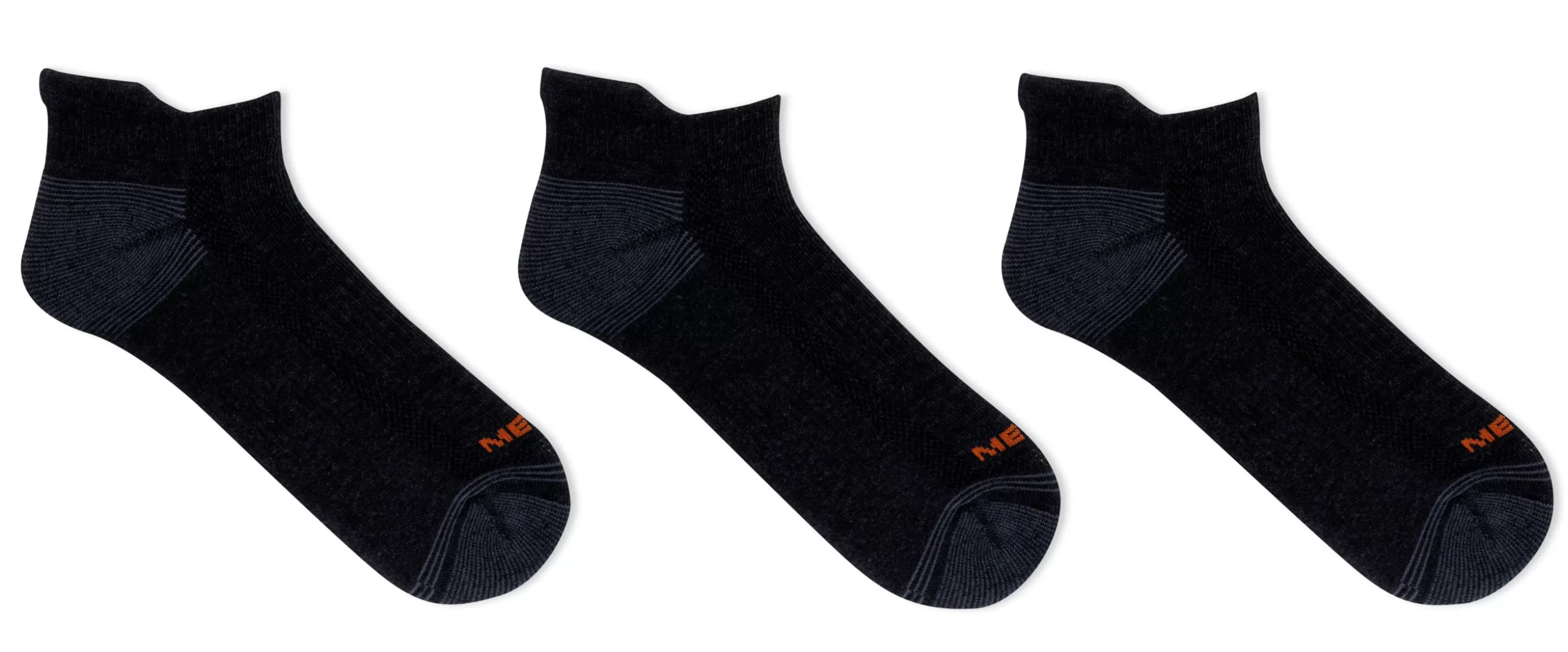 Cheap Repreve 3-Pack Low Cut Tab Socks Black Accessories Socks