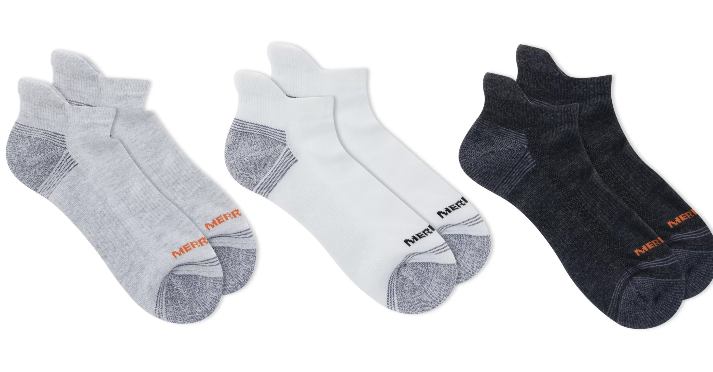 Hot Repreve 3-Pack Low Cut Tab Socks Grey Accessories Socks