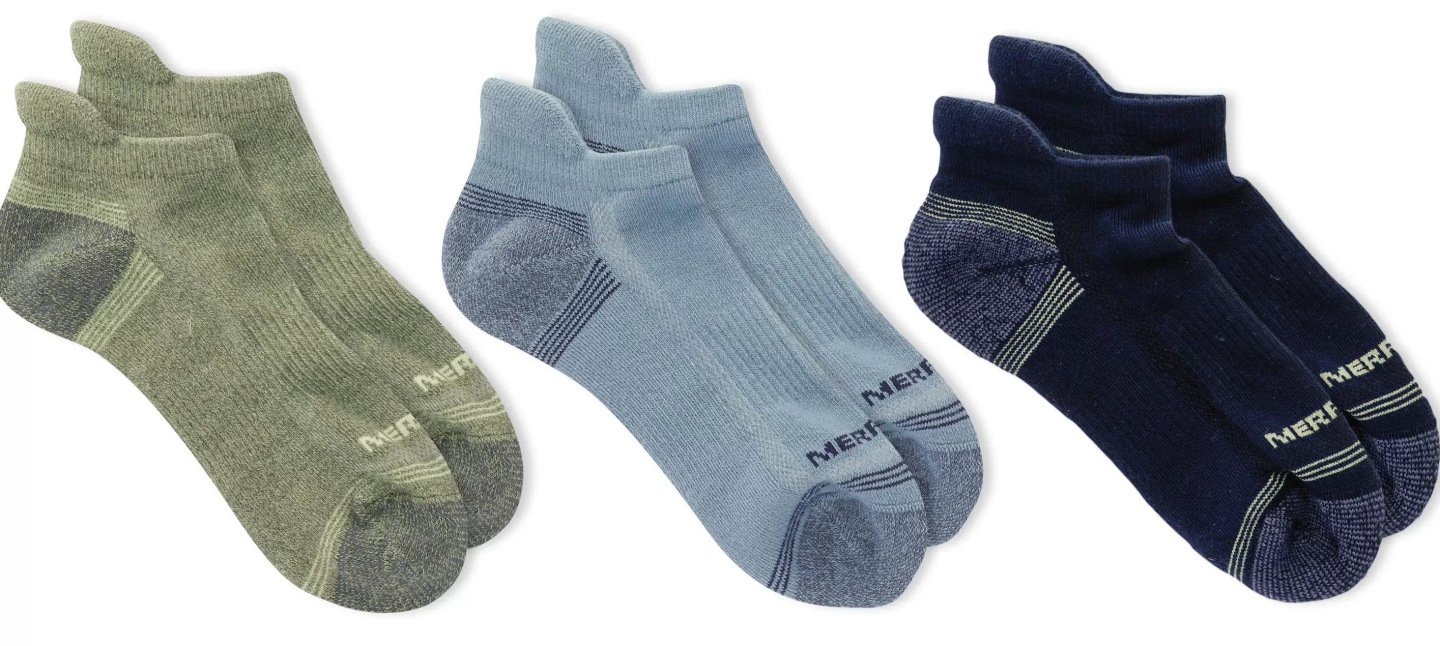 Best Repreve 3-Pack Low Cut Tab Socks Olive Accessories Socks