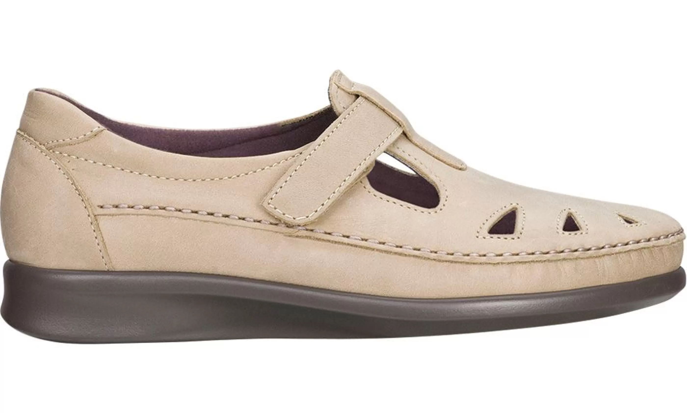 Best Sale Roamer Sage Nubuck Leather Slip-On Loafer Women Casual