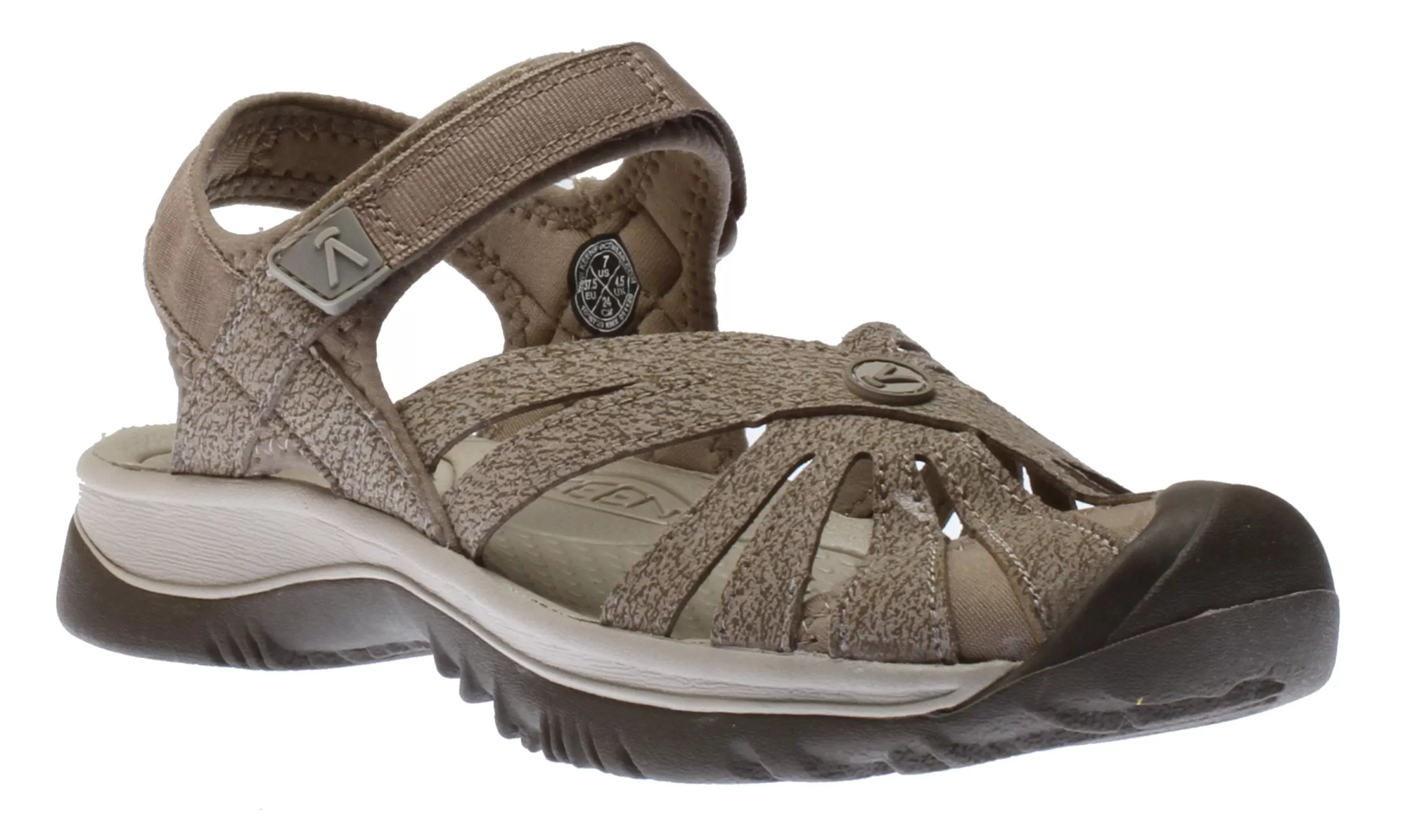 Sale Rose Brindle Beige Brown Sports Sandal Women Walking