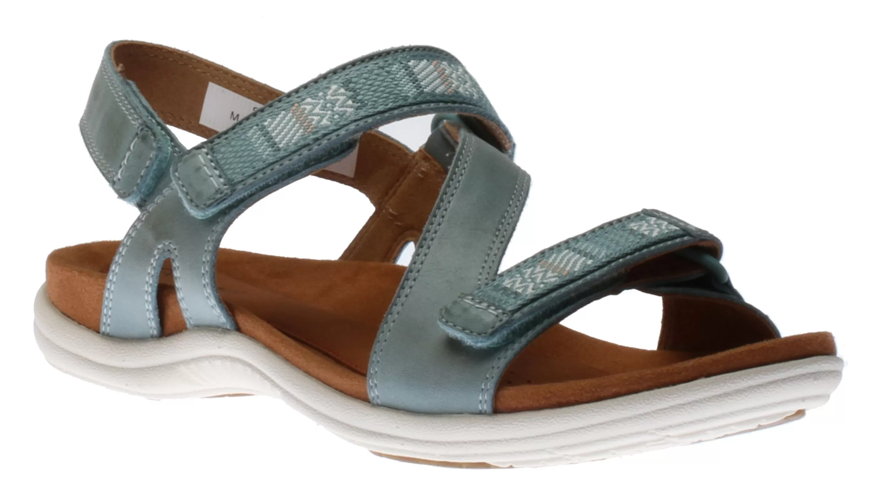 Outlet Rubey Blue Asymmetrical Strappy Sandal Women Sandal