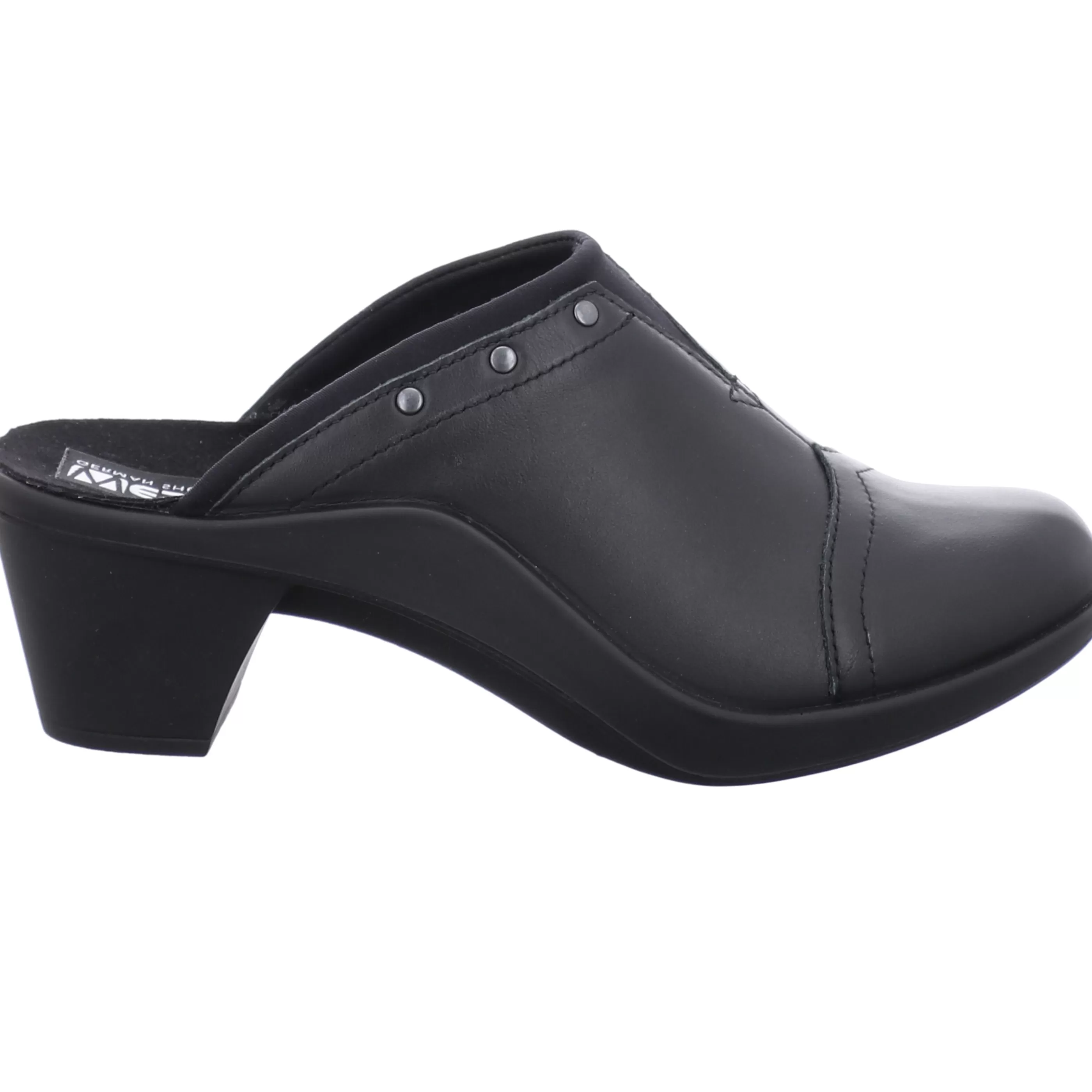 Sale Saint Tropez 271 Black Leather Clog Women Clog