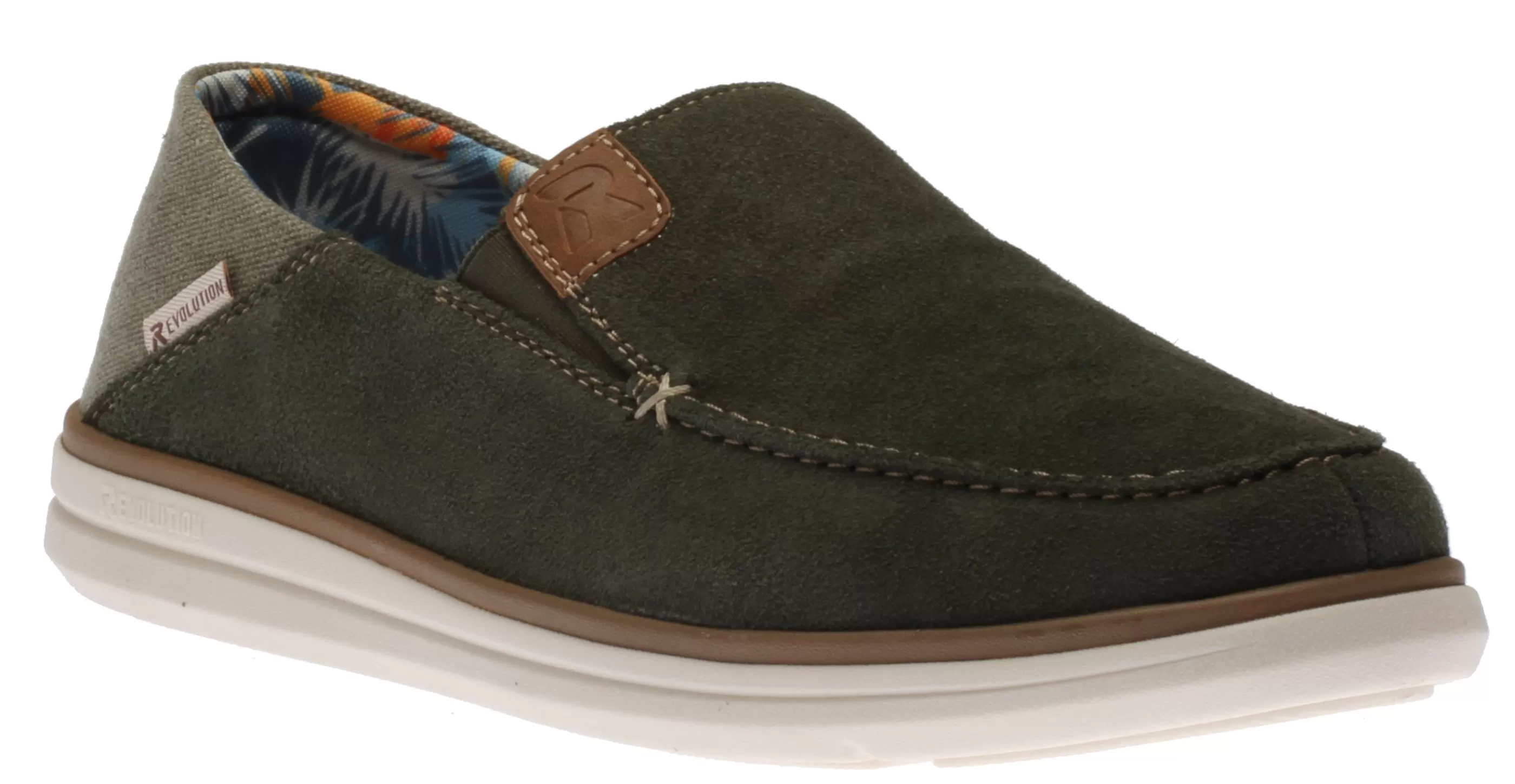 Shop Samira Slip On Green Men Casual