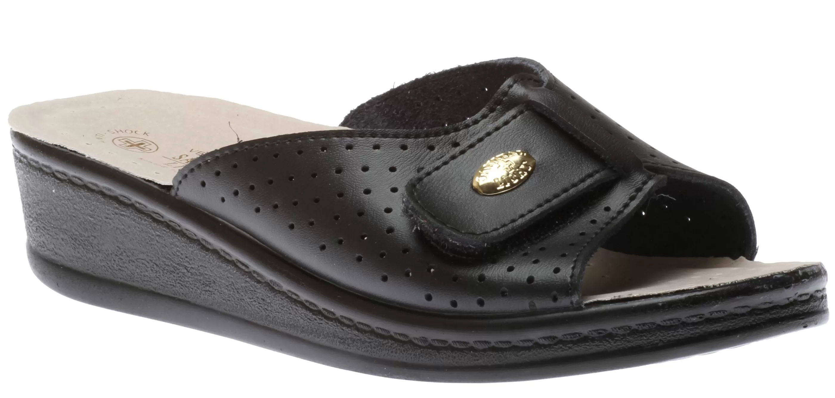 Cheap Sandal Black Women Slide