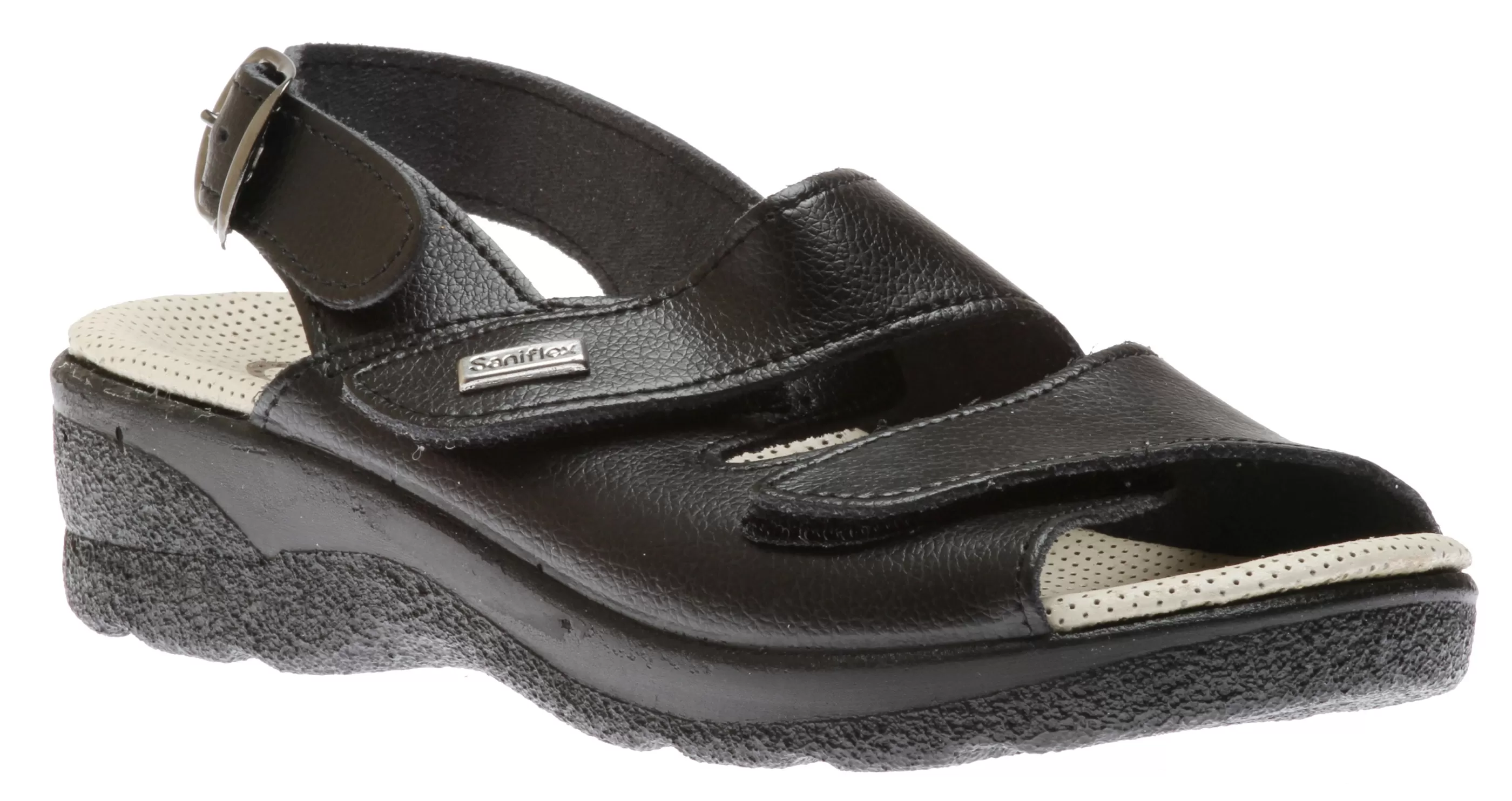 Store Sandal Velcro Black Women Sandal