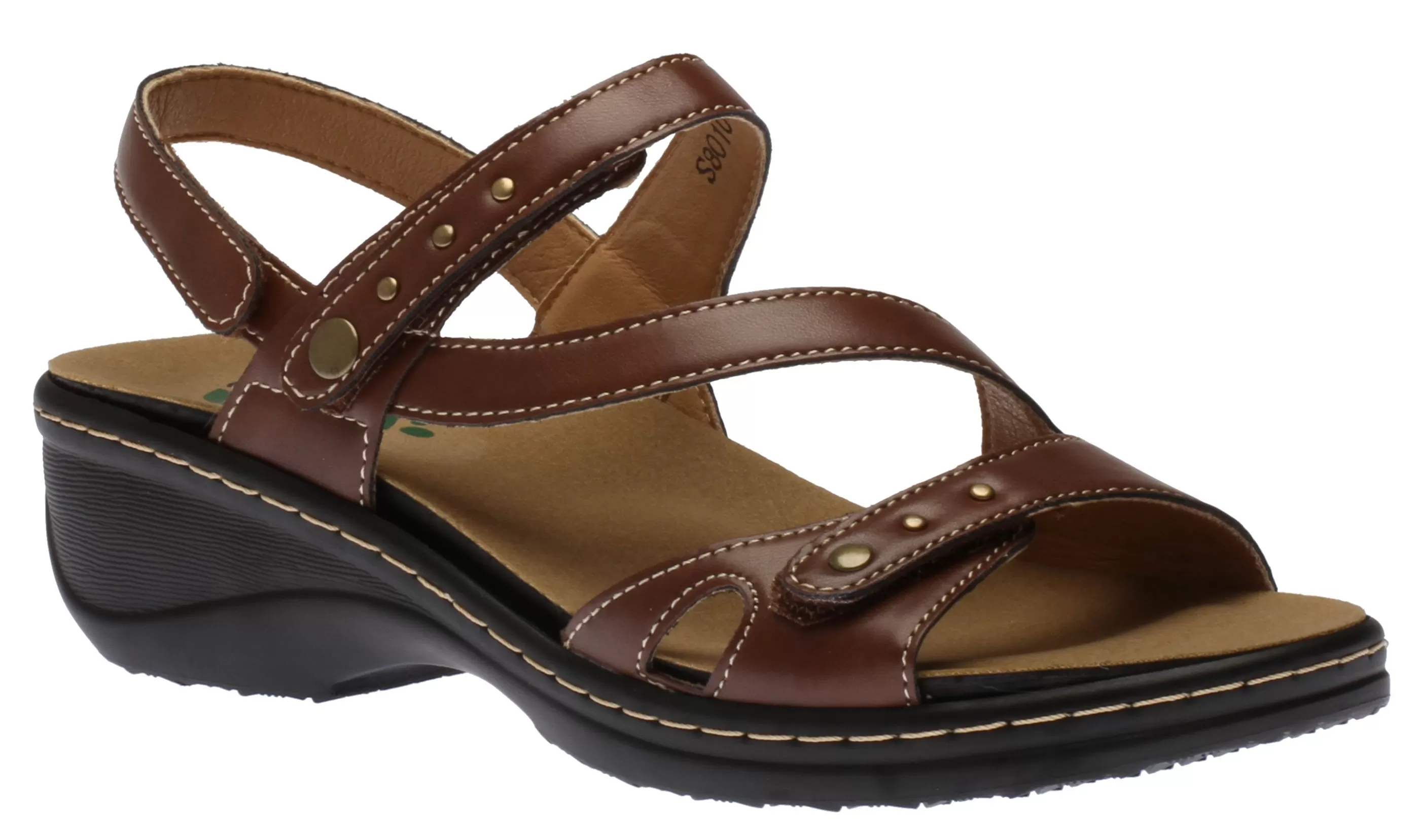 Flash Sale Sandal Velcro Brown Women Sandal