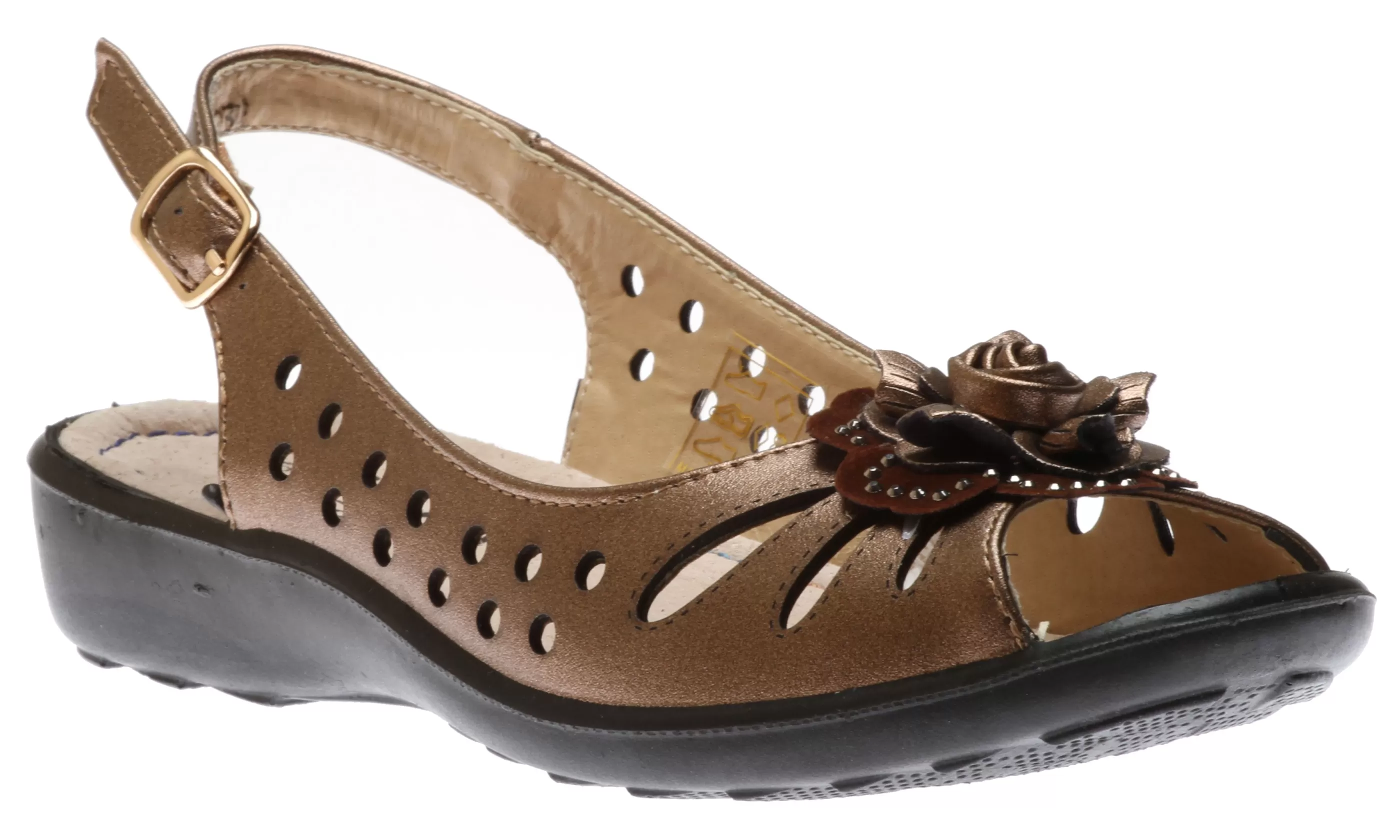 Outlet Sandals Bronze Women Sandal