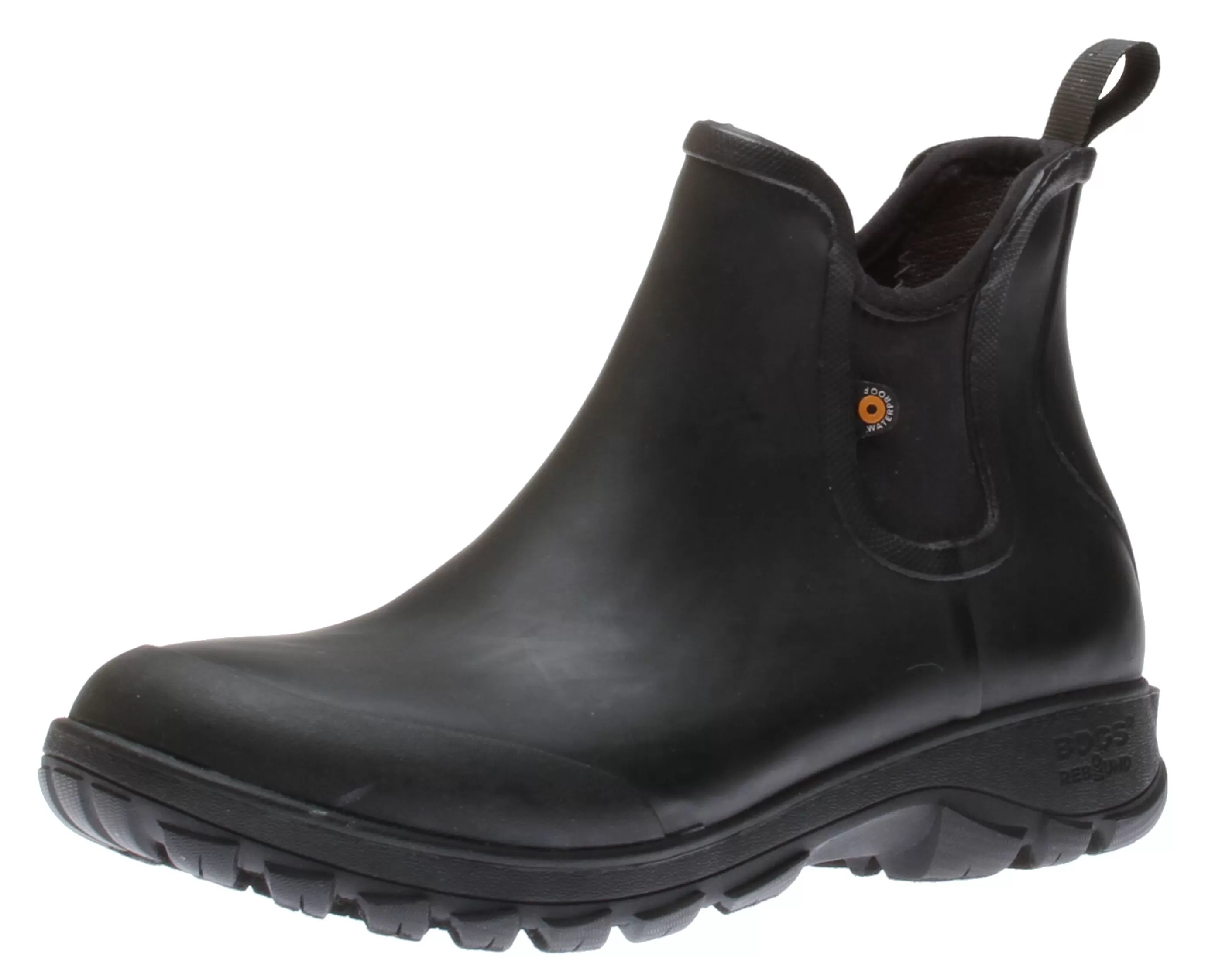 Flash Sale Sauvie Black Slip-On Waterproof Chelsea Boot Men Rain Boot