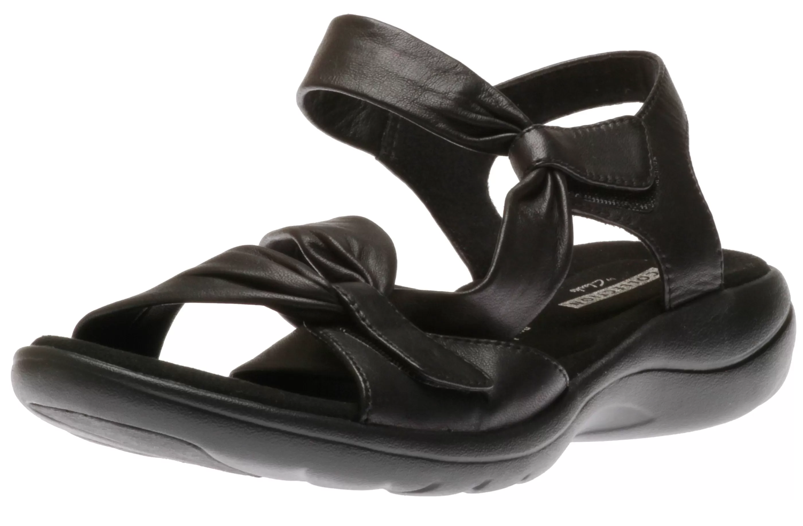 Shop Saylie Moon Black Leather Sandal Women Sandal