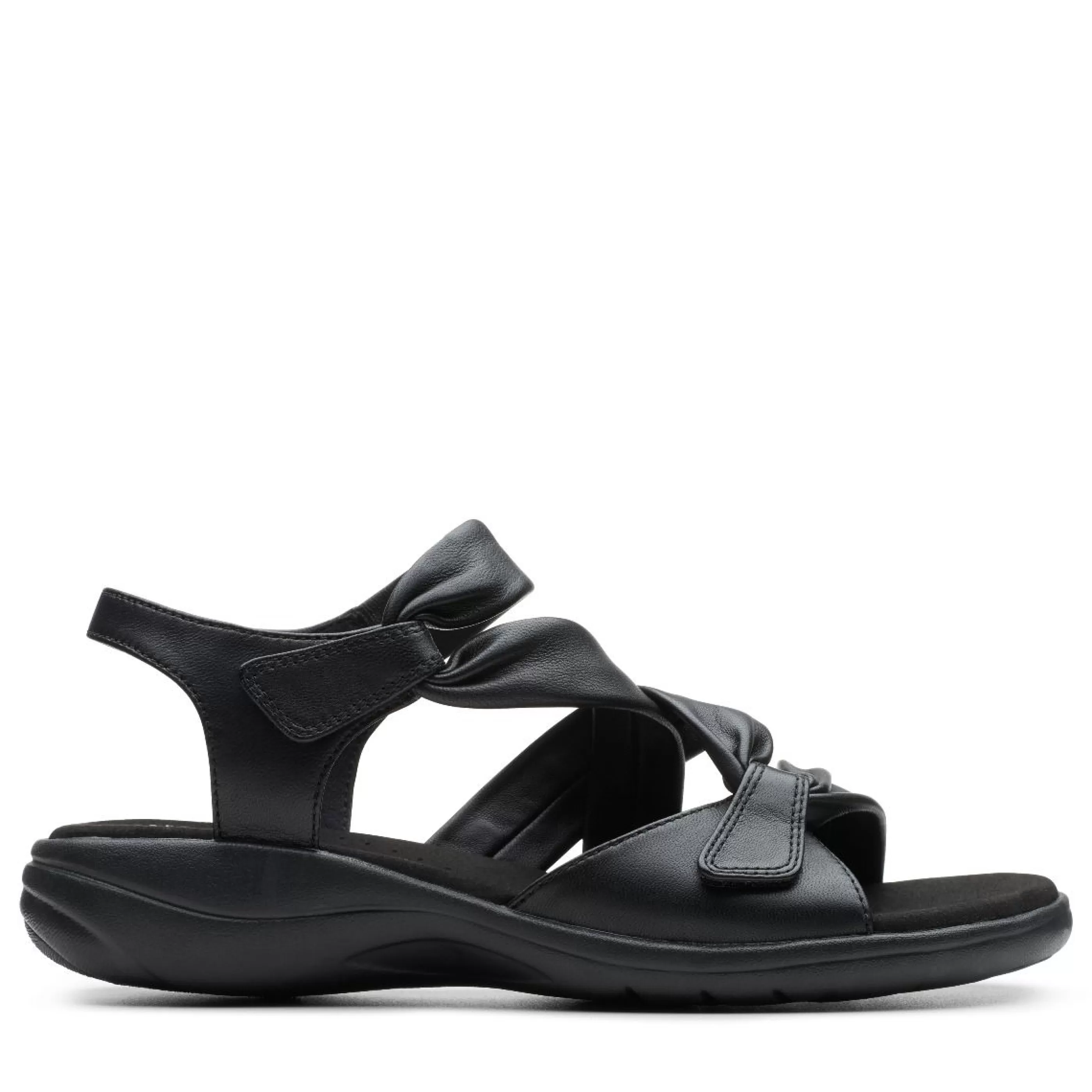 Shop Saylie Moon Black Leather Sandal Women Sandal