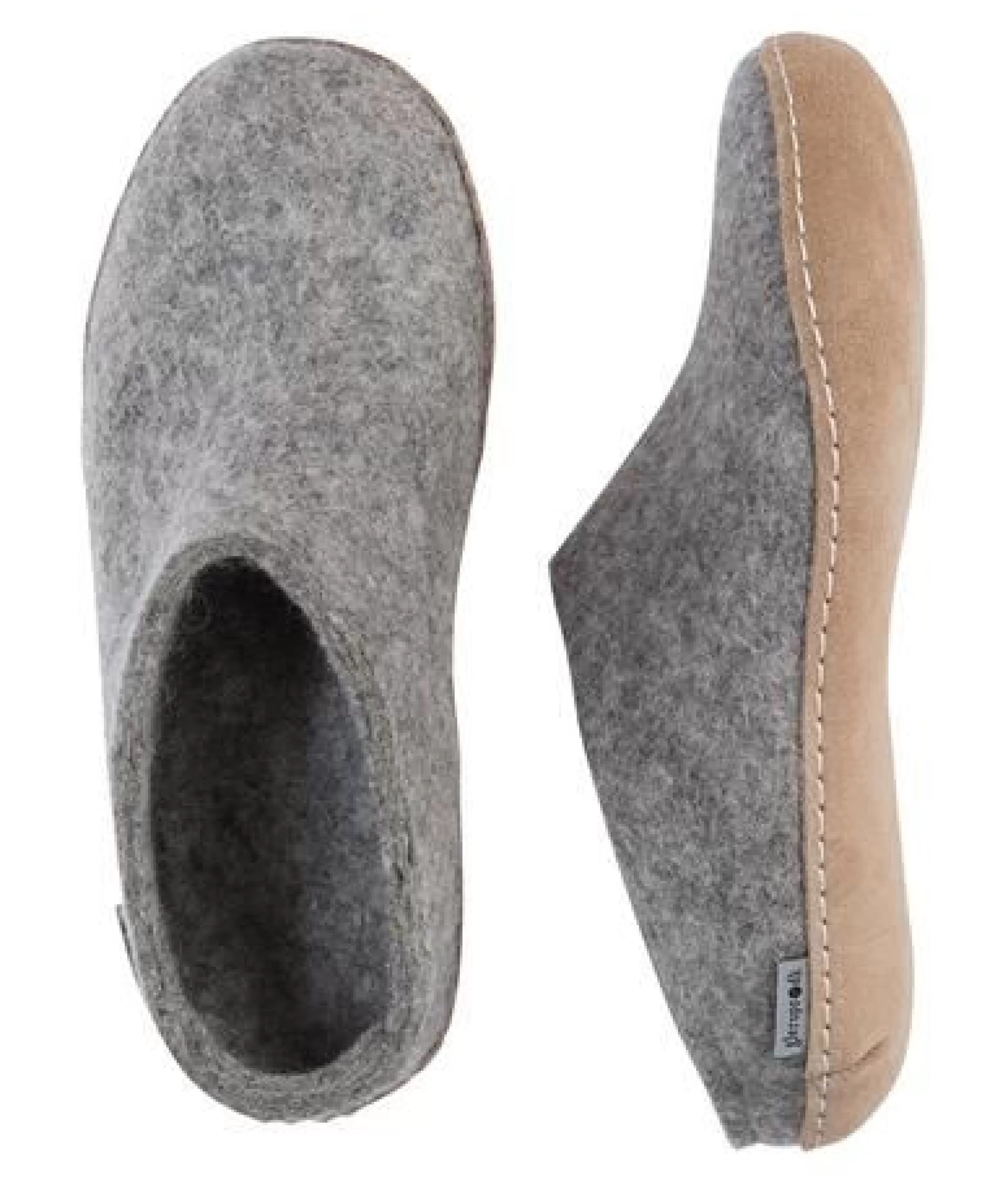 Shop Slip-On Grey Men Slipper