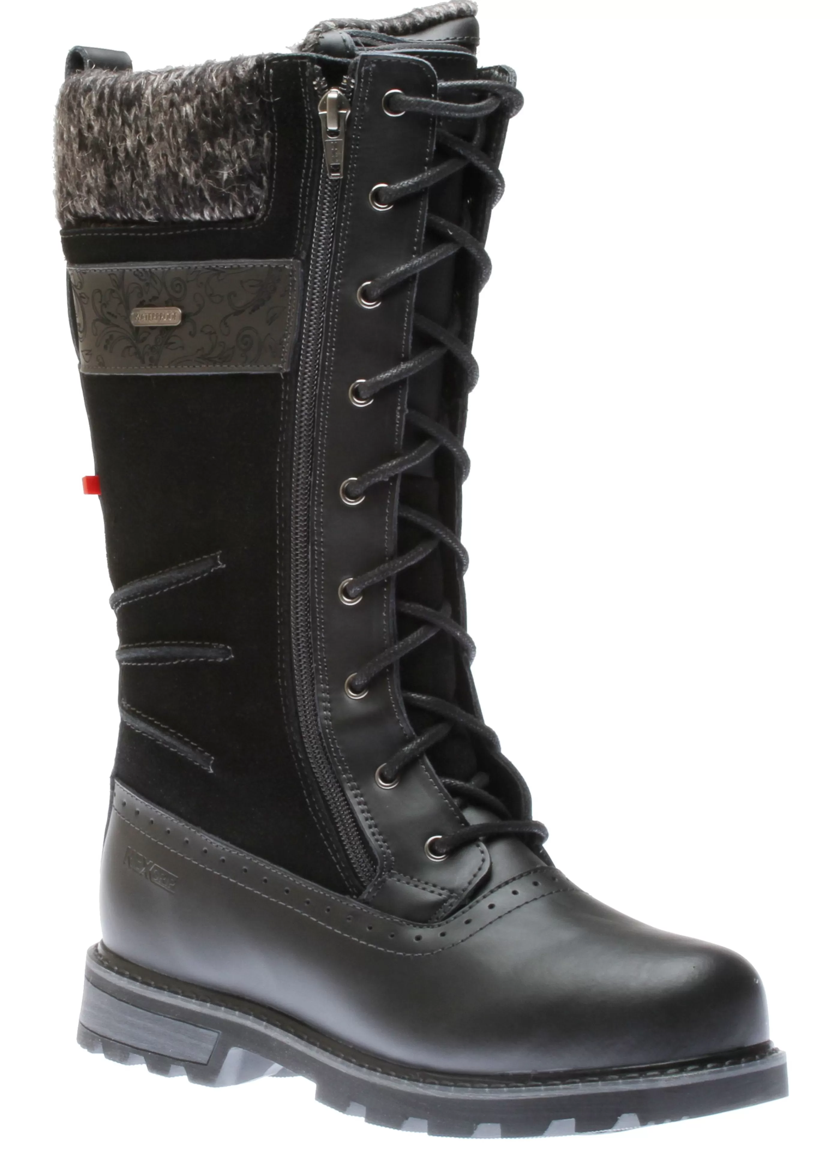 Discount Snow Black Women Boot