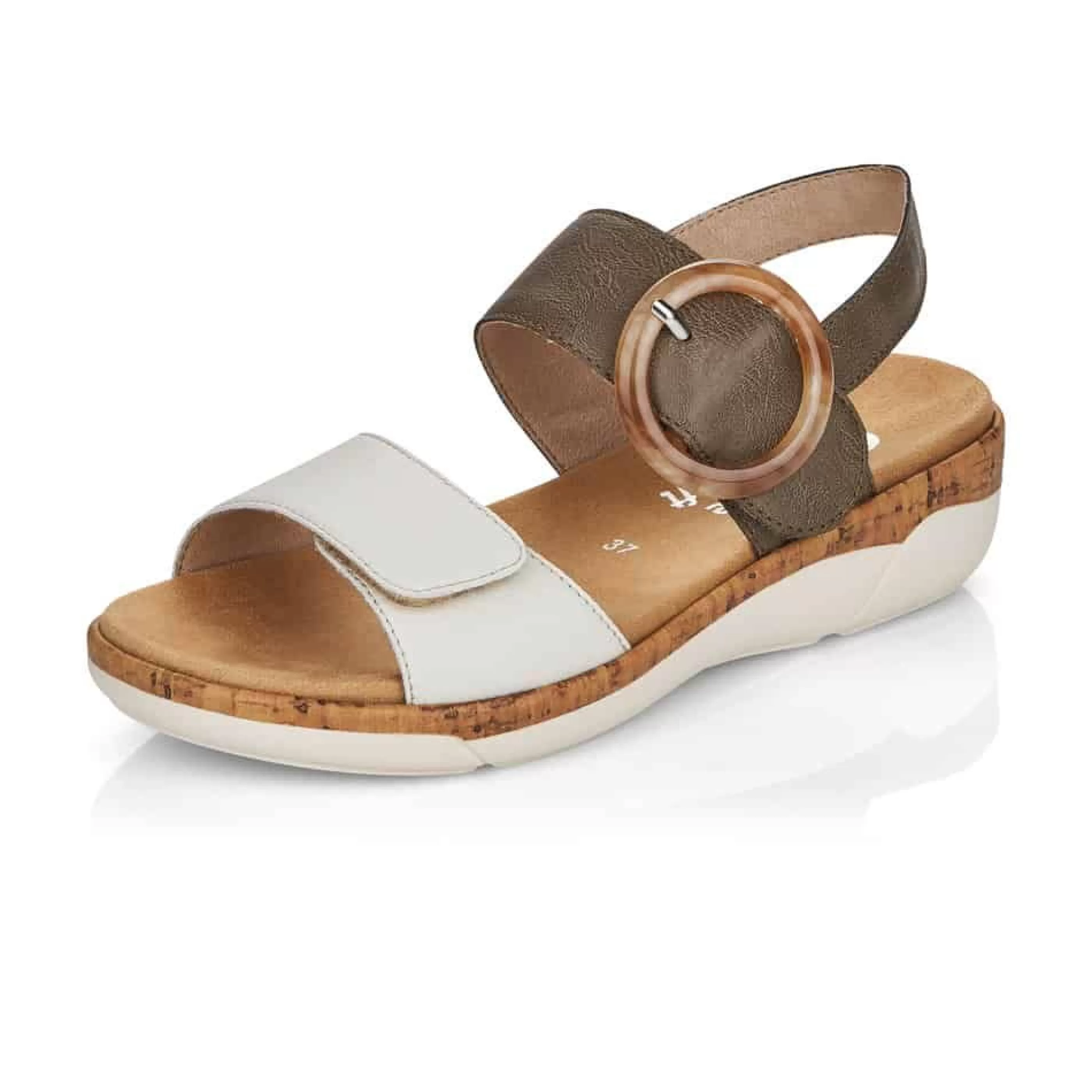 Online Soft White Green Sandal Women Sandal