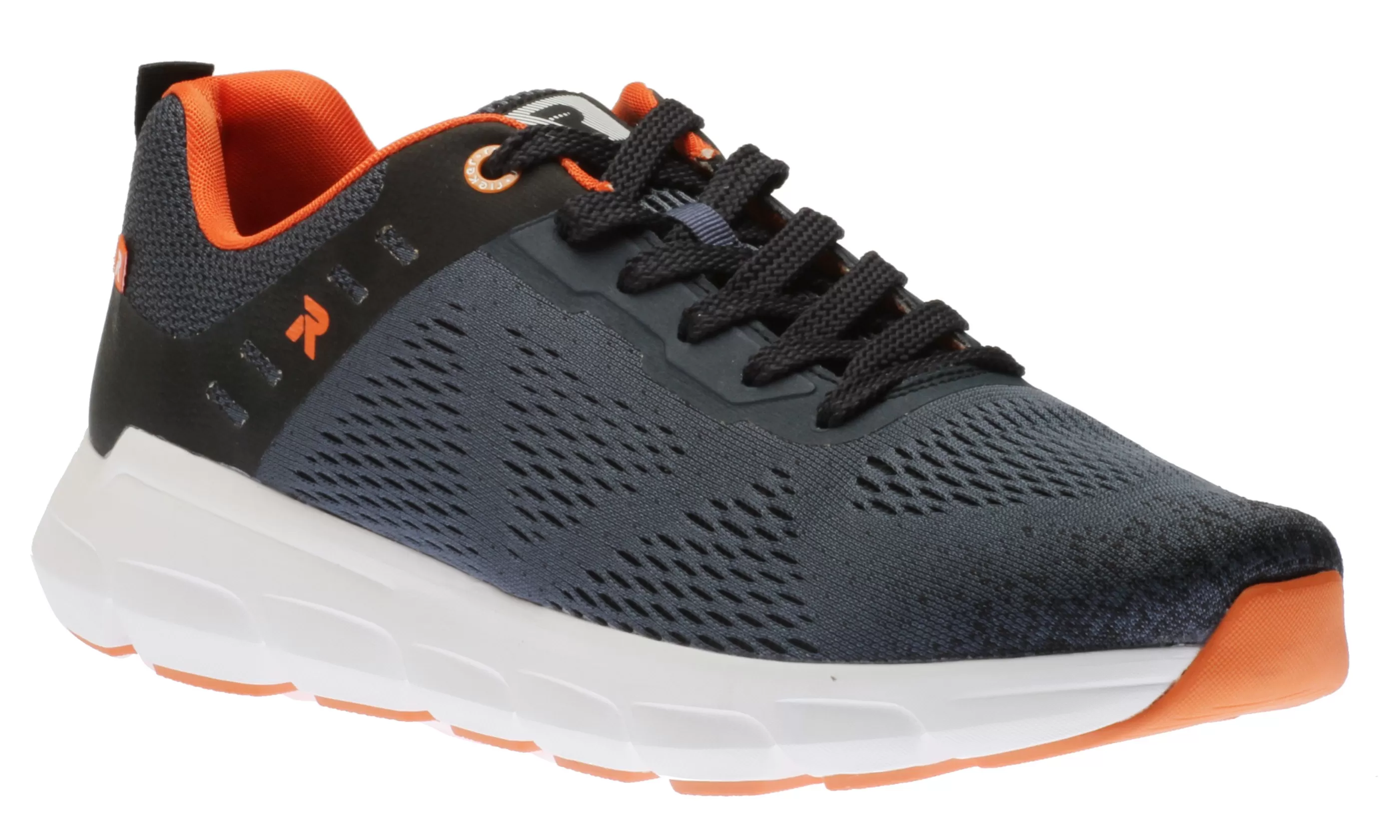 Best Sportec13 Blue Orange Lace-Up Walking Shoe Men Walking