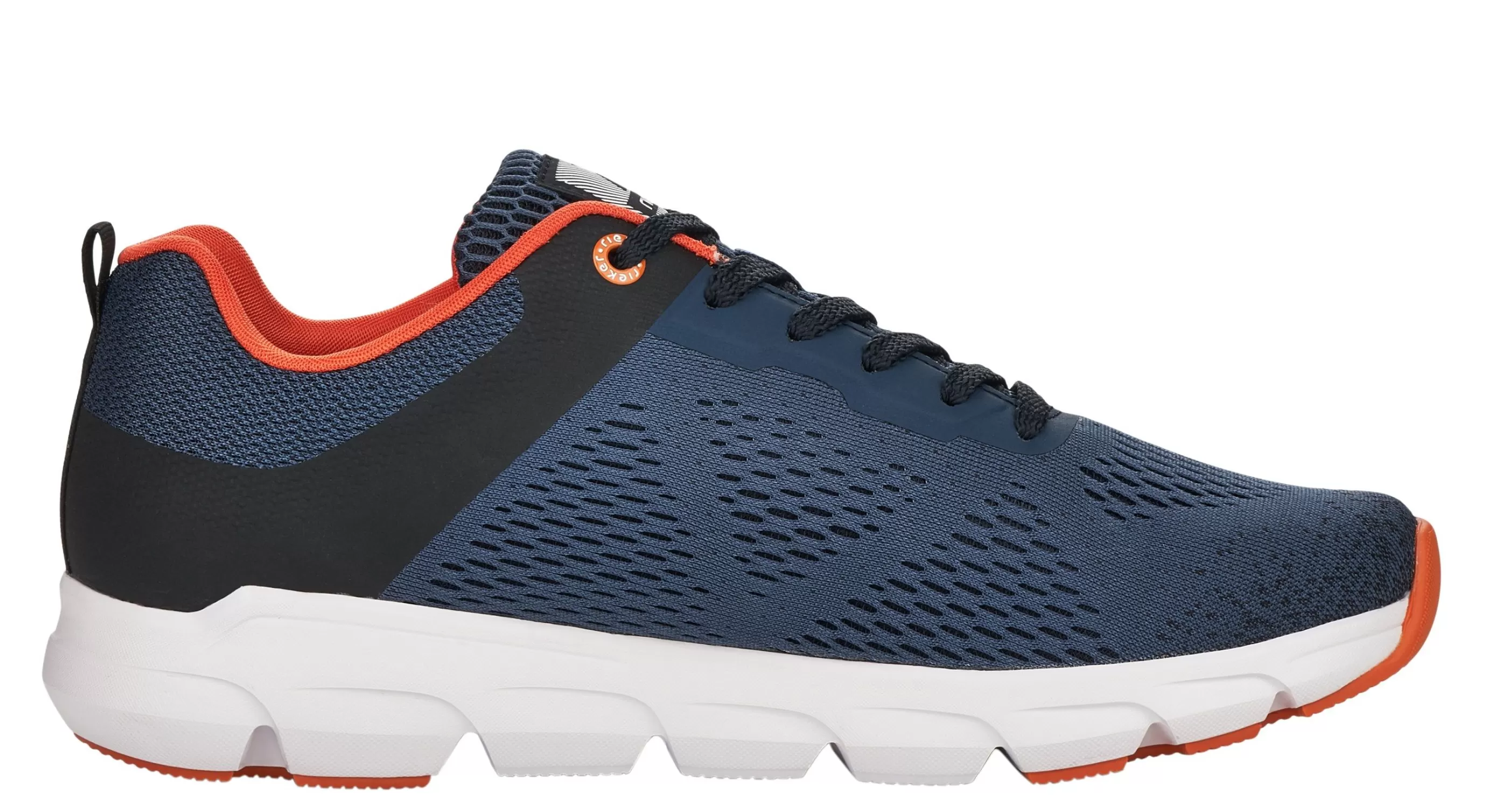 Best Sportec13 Blue Orange Lace-Up Walking Shoe Men Walking