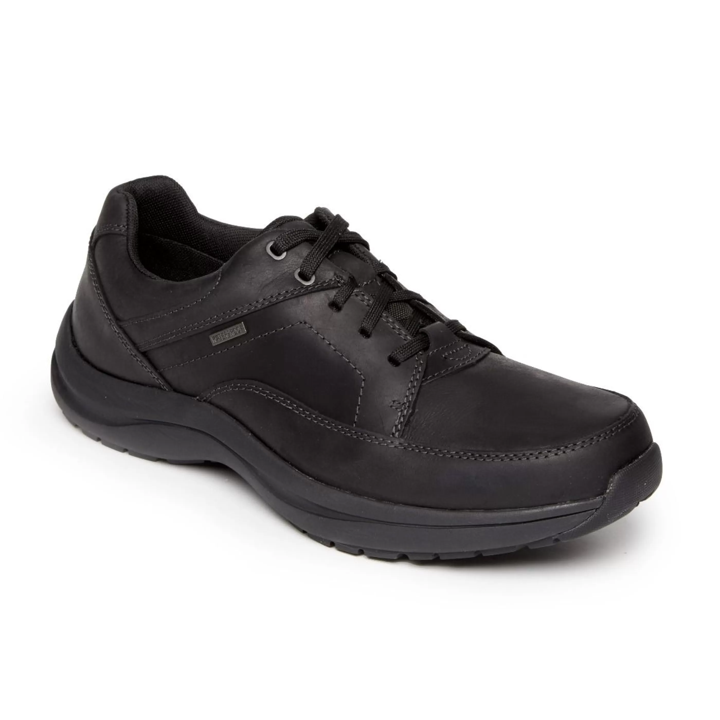 Clearance Stephen Black Leather Waterproof Shoe Men Walking